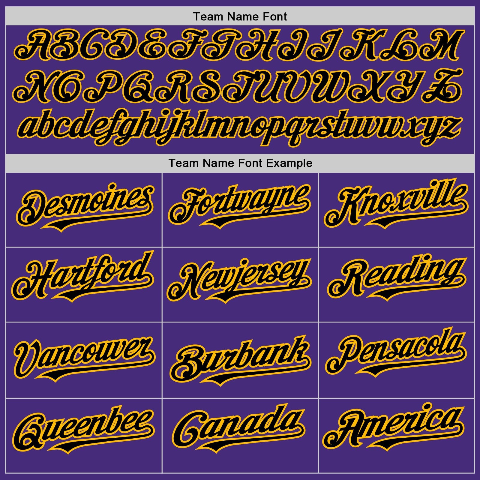 Custom Purple Black-Gold Authentic Raglan Sleeves Baseball Jersey view 4