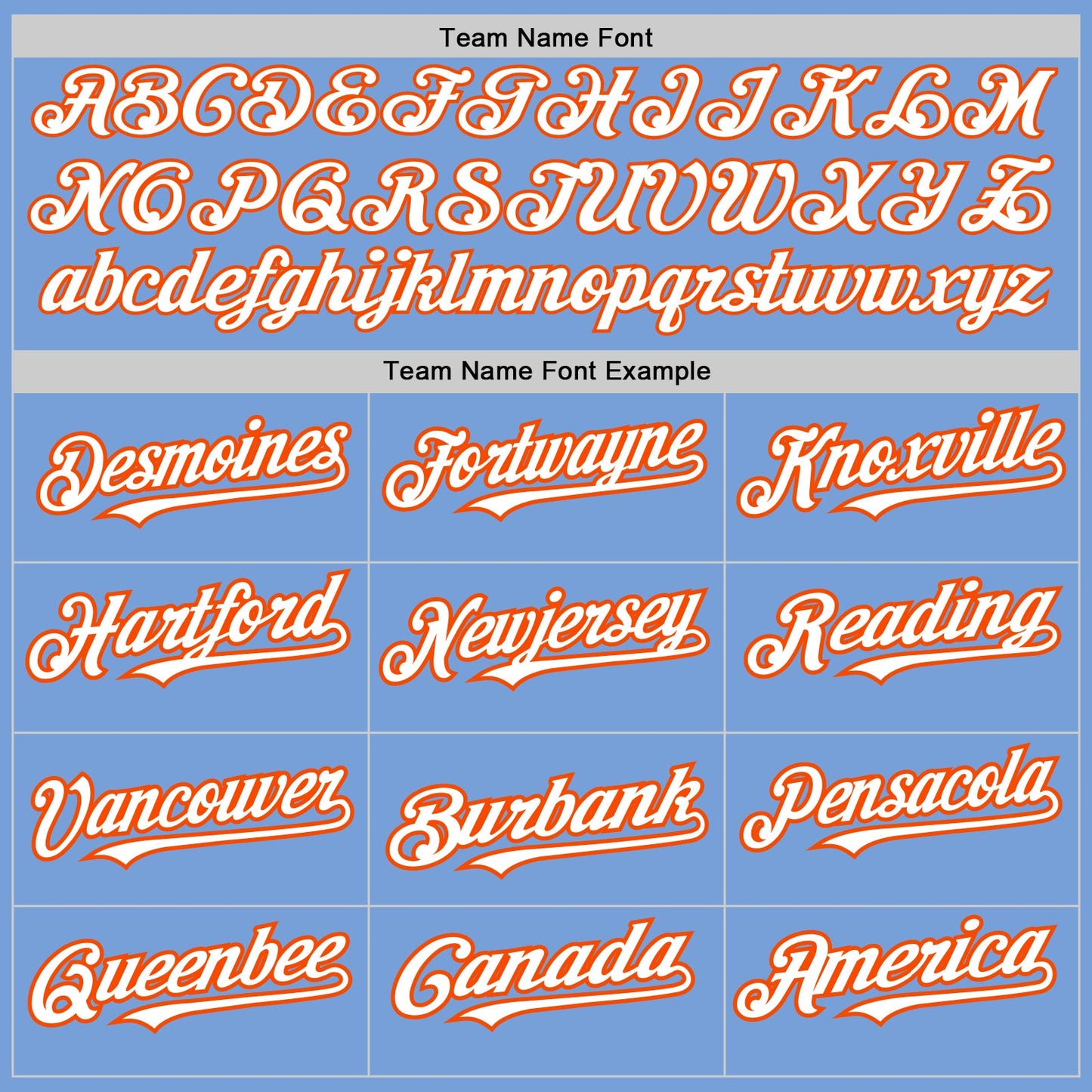 Custom Light Blue White-Orange Authentic Raglan Sleeves Baseball Jersey view 4