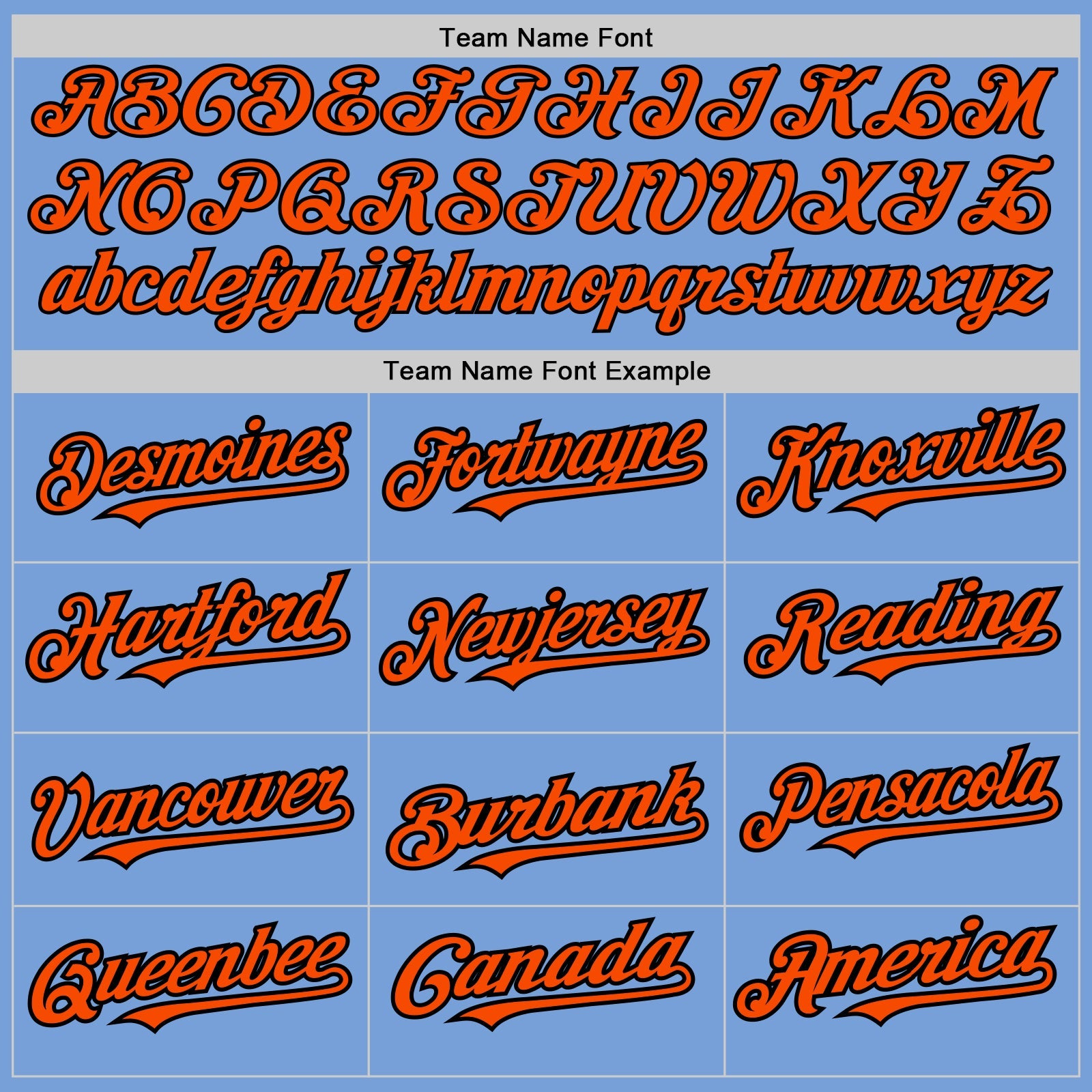 Custom Light Blue Orange-Black Authentic Raglan Sleeves Baseball Jersey view 4