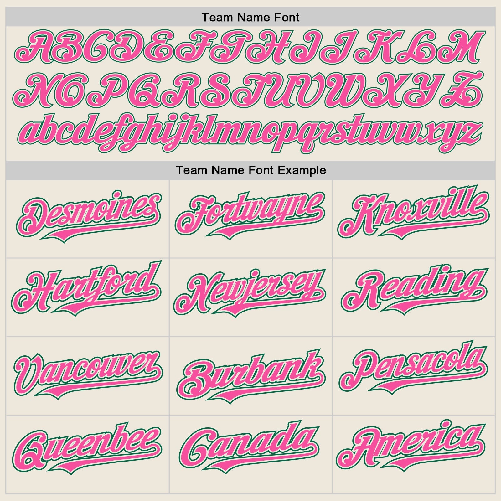 Custom Cream Pink-Kelly Green Authentic Raglan Sleeves Baseball Jersey view 4