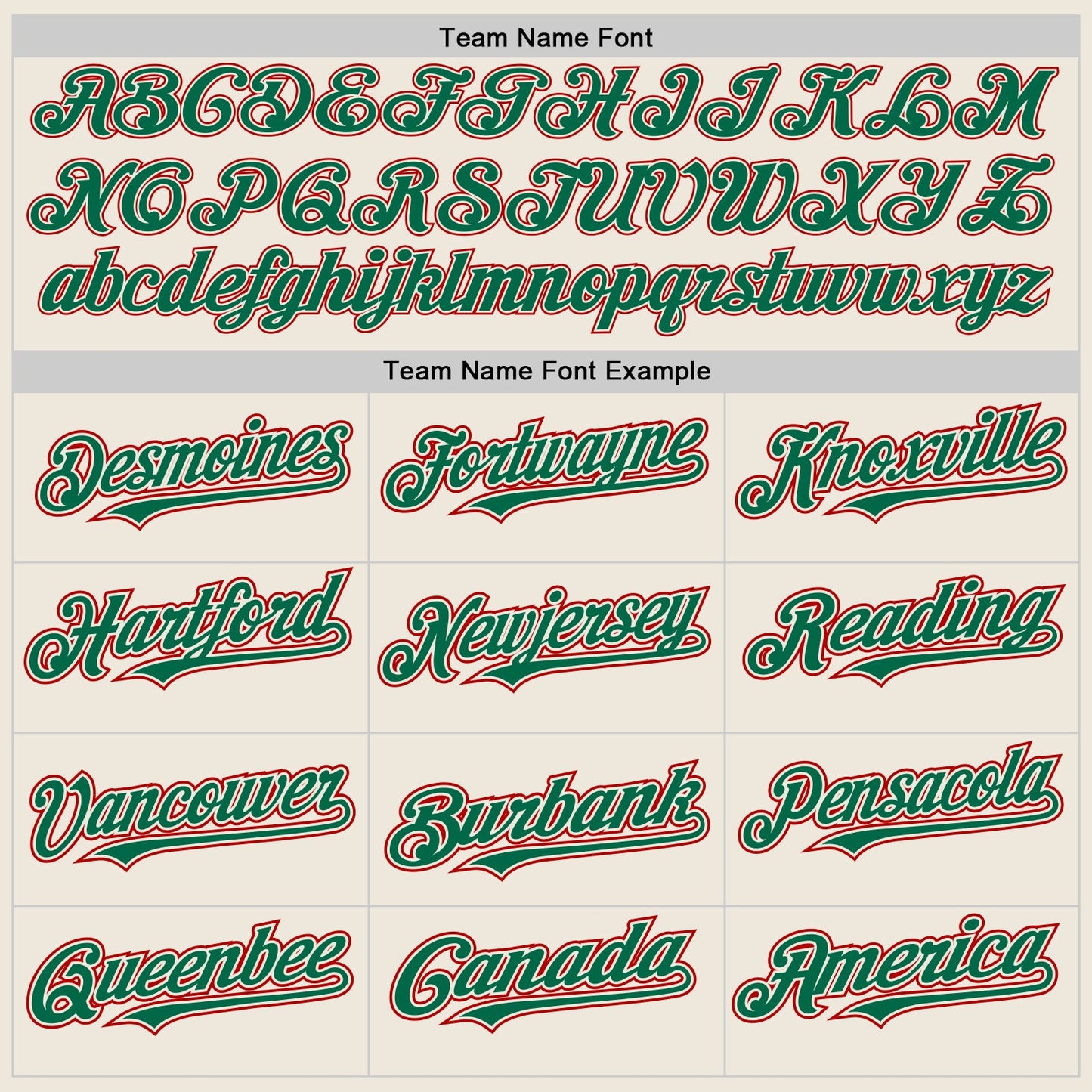 Custom Cream Kelly Green-Red Authentic Raglan Sleeves Baseball Jersey view 4