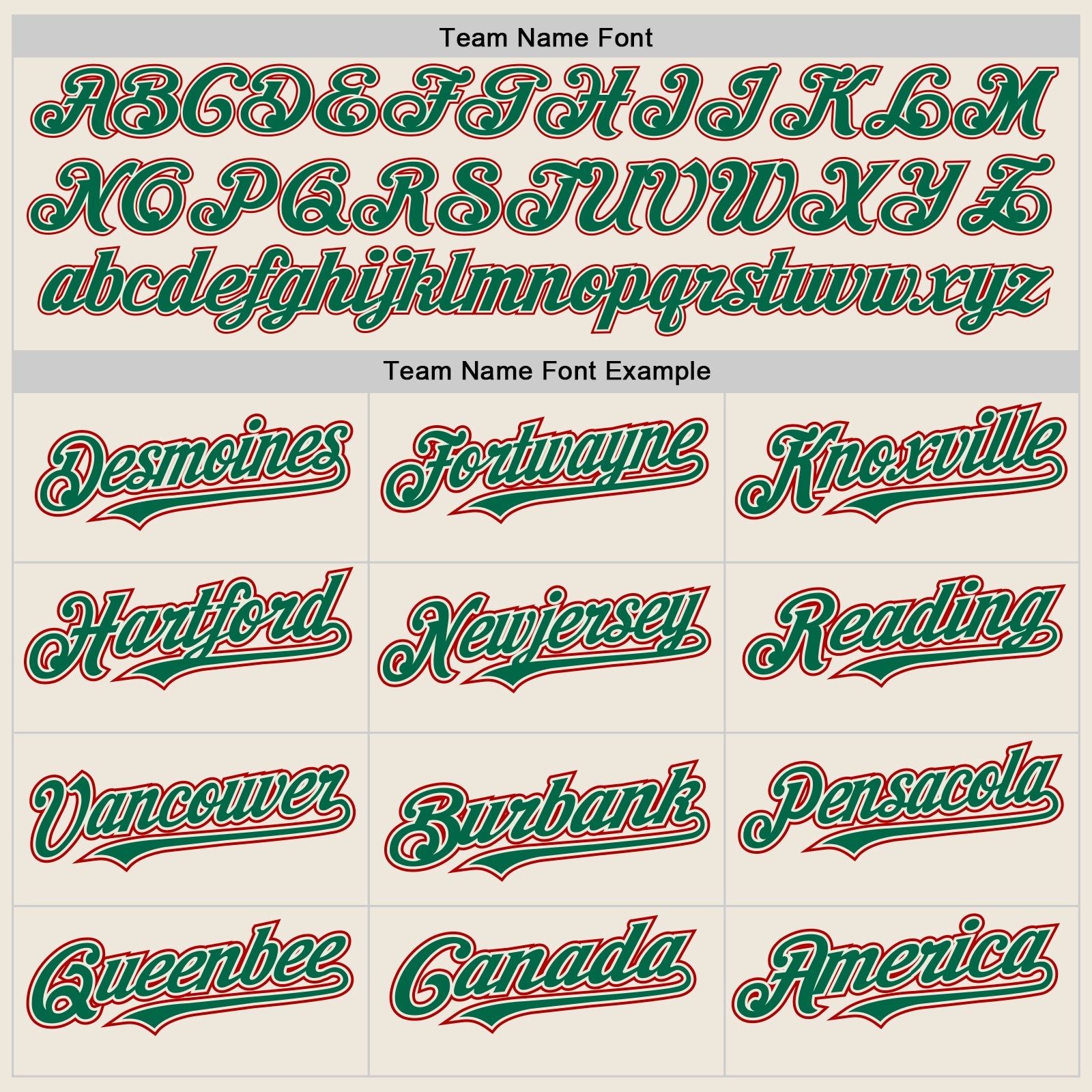 Custom Cream Kelly Green-Red Authentic Raglan Sleeves Baseball Jersey view 4