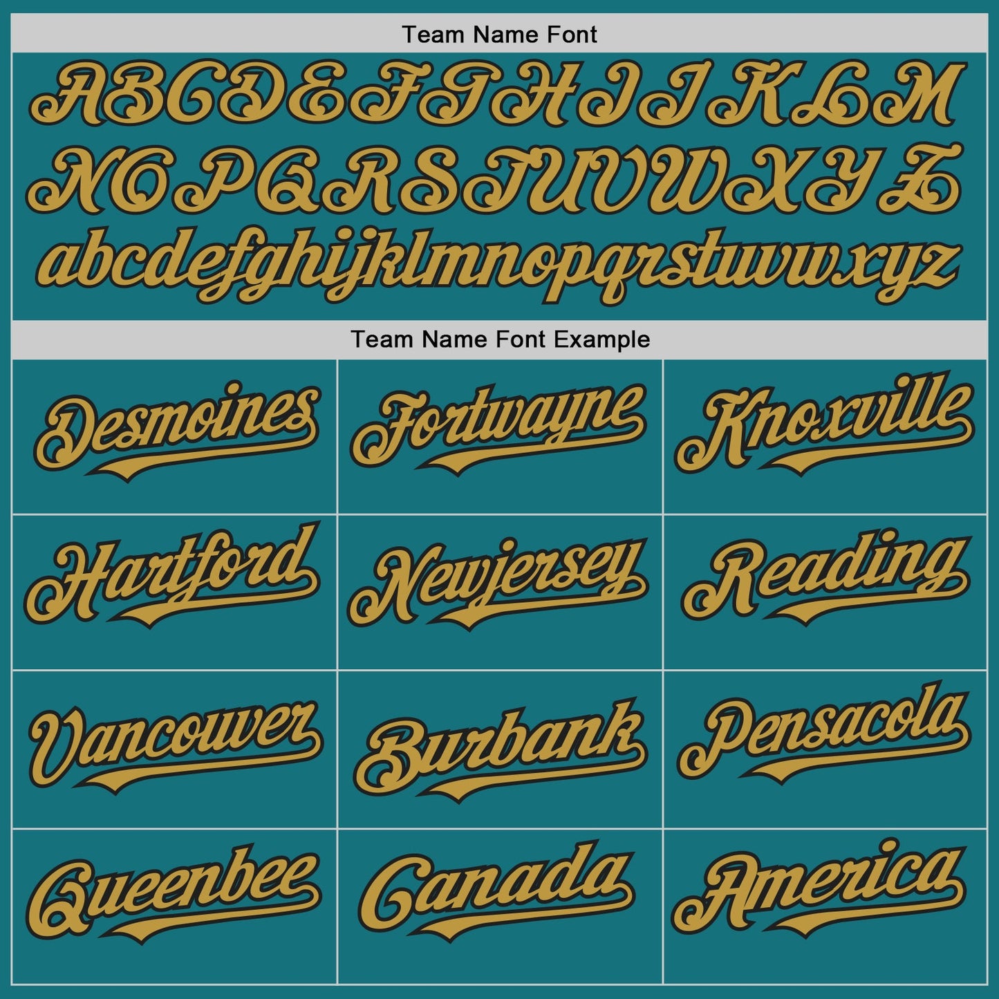 Custom Teal Black-Old Gold Authentic Raglan Sleeves Baseball Jersey view 4