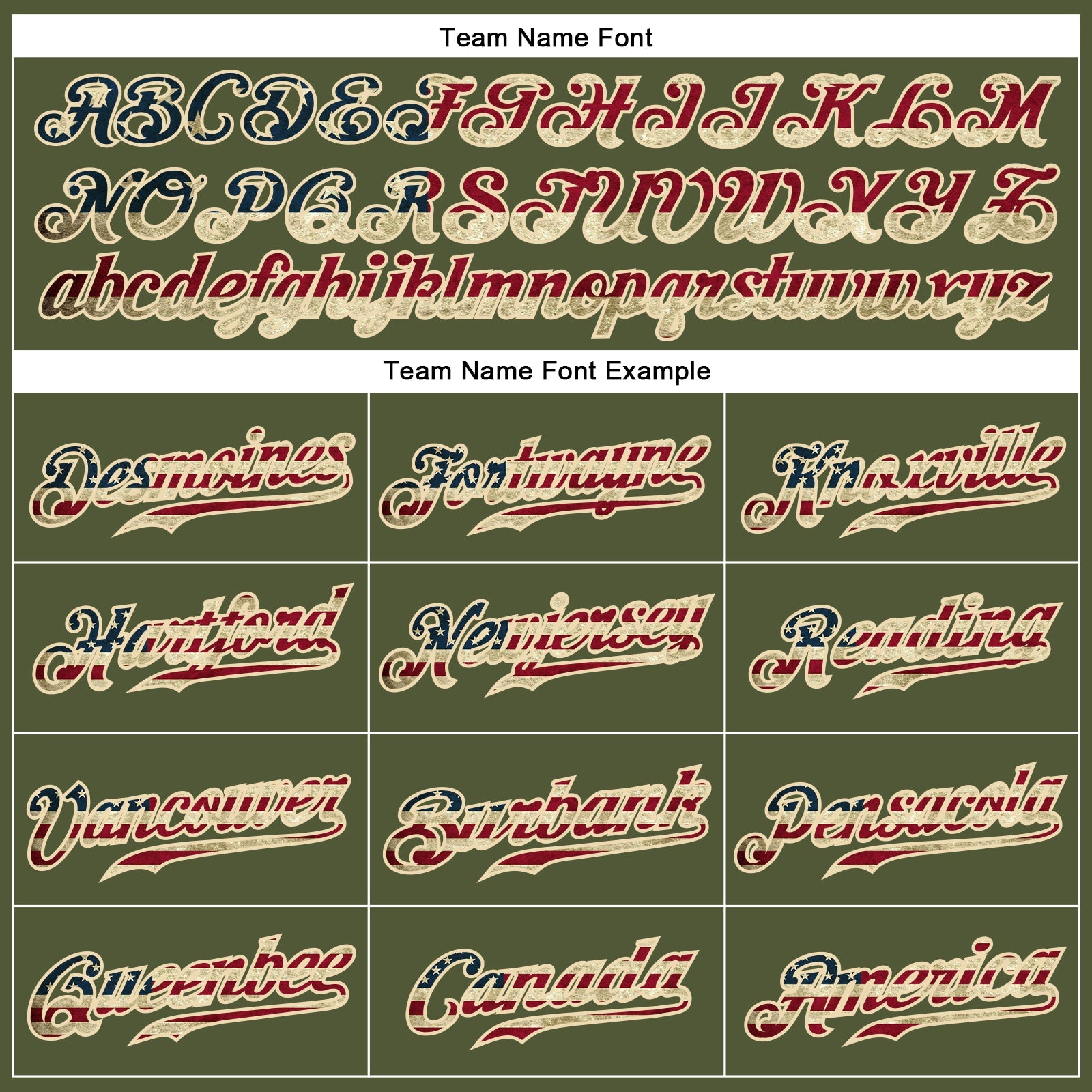 Custom Olive Vintage USA Flag Black Camo-Cream Patriotic Stars Raglan Sleeves Authentic Baseball Jersey view 4
