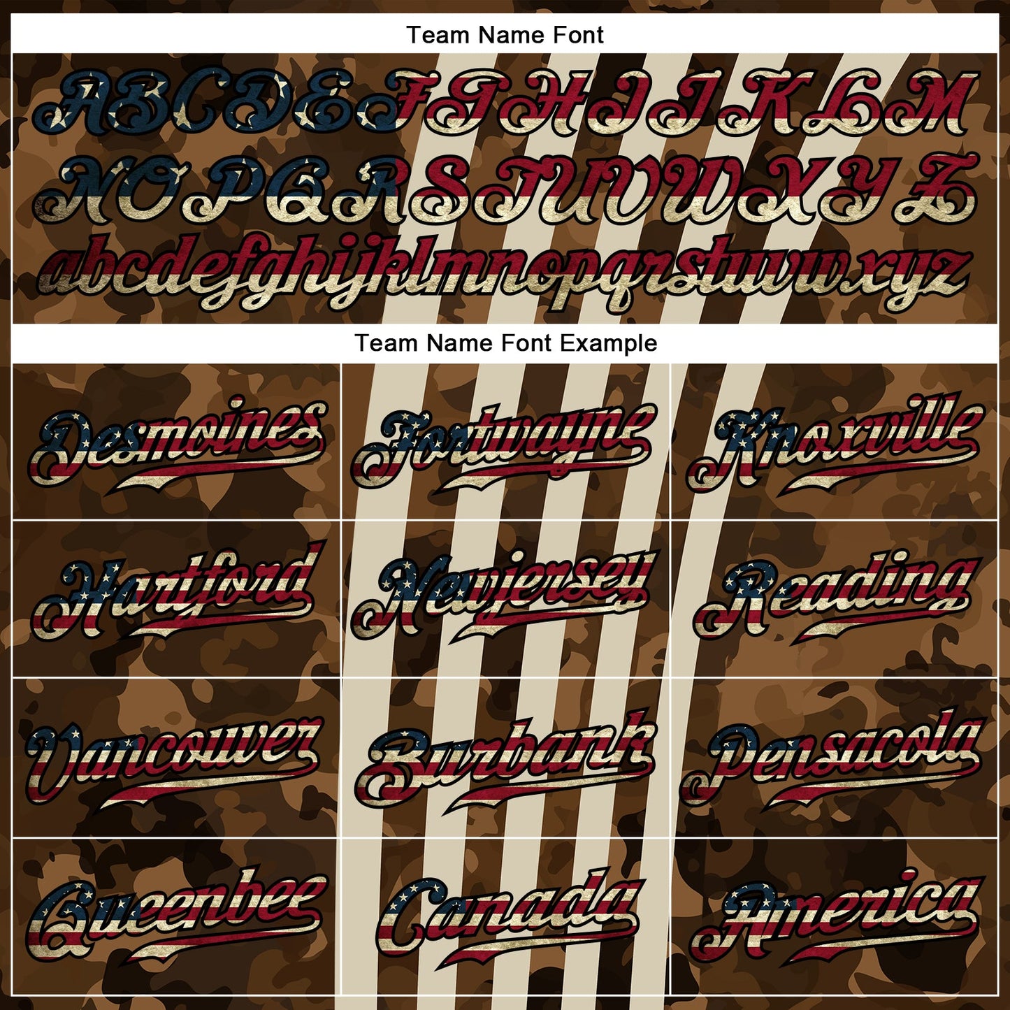 Custom Camo Vintage USA Flag Cream Black-White Patriotic Desert Camouflage Raglan Sleeves Authentic Baseball Jersey view 4