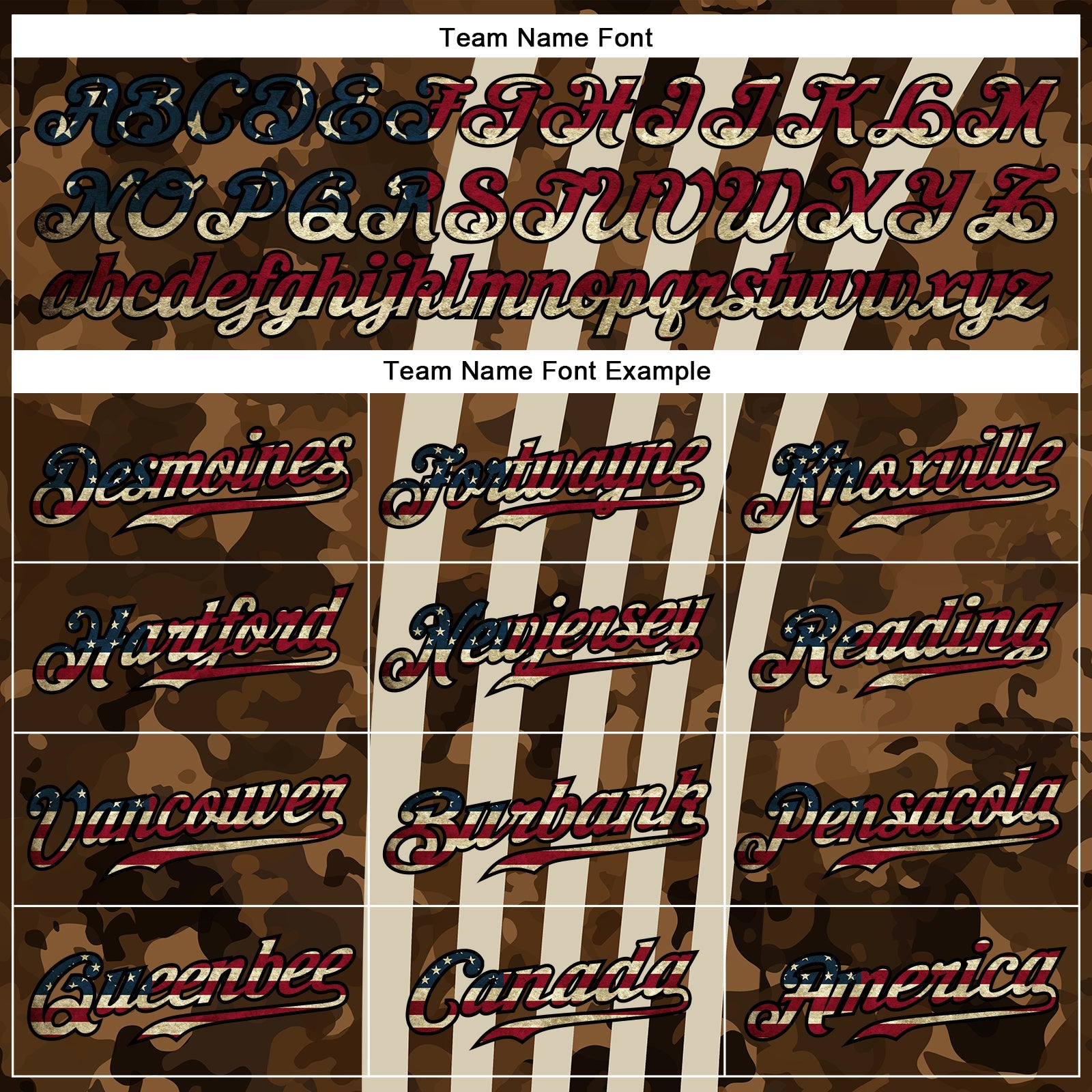 Custom Camo Vintage USA Flag Cream Black-White Patriotic Desert Camouflage Raglan Sleeves Authentic Baseball Jersey view 4
