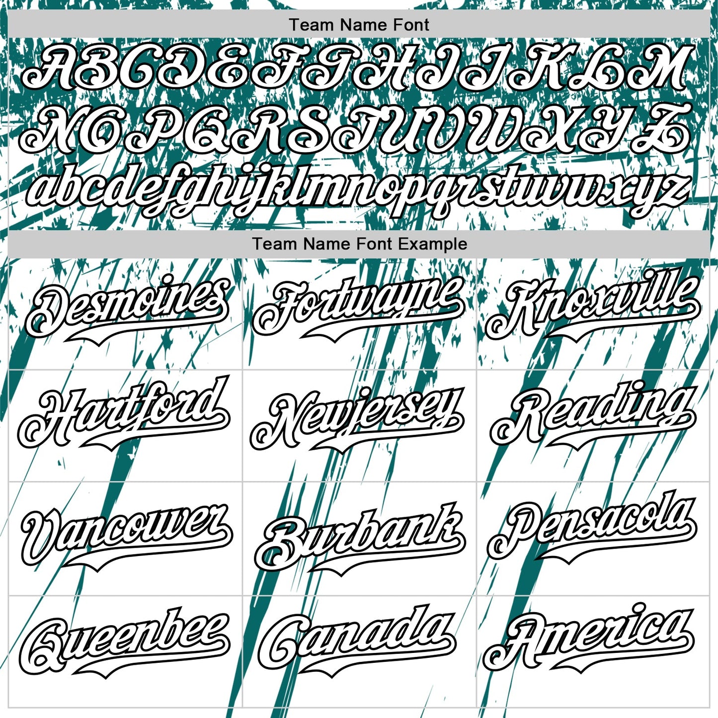 Custom White Black-Teal Splatter Brush Stroke Star Raglan Sleeves Authentic Baseball Jersey view 4