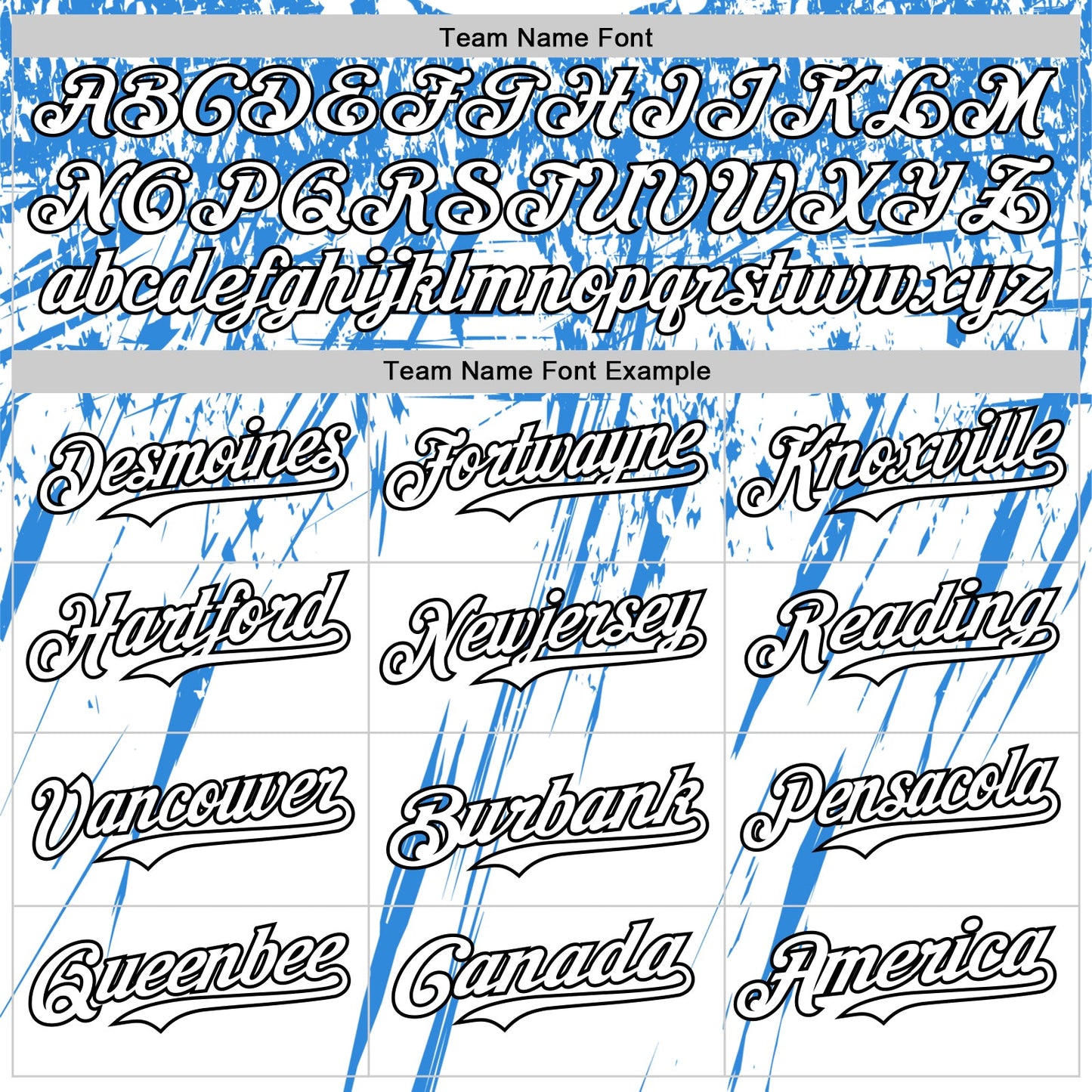 Custom White Black-Powder Blue Splatter Brush Stroke Star Raglan Sleeves Authentic Baseball Jersey view 4