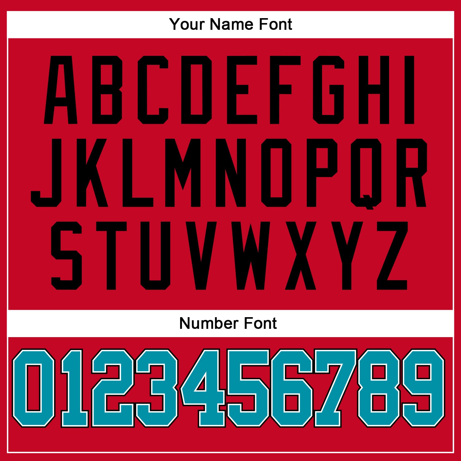 Custom Red Teal-Black Authentic Throwback Basketball Jersey view 4