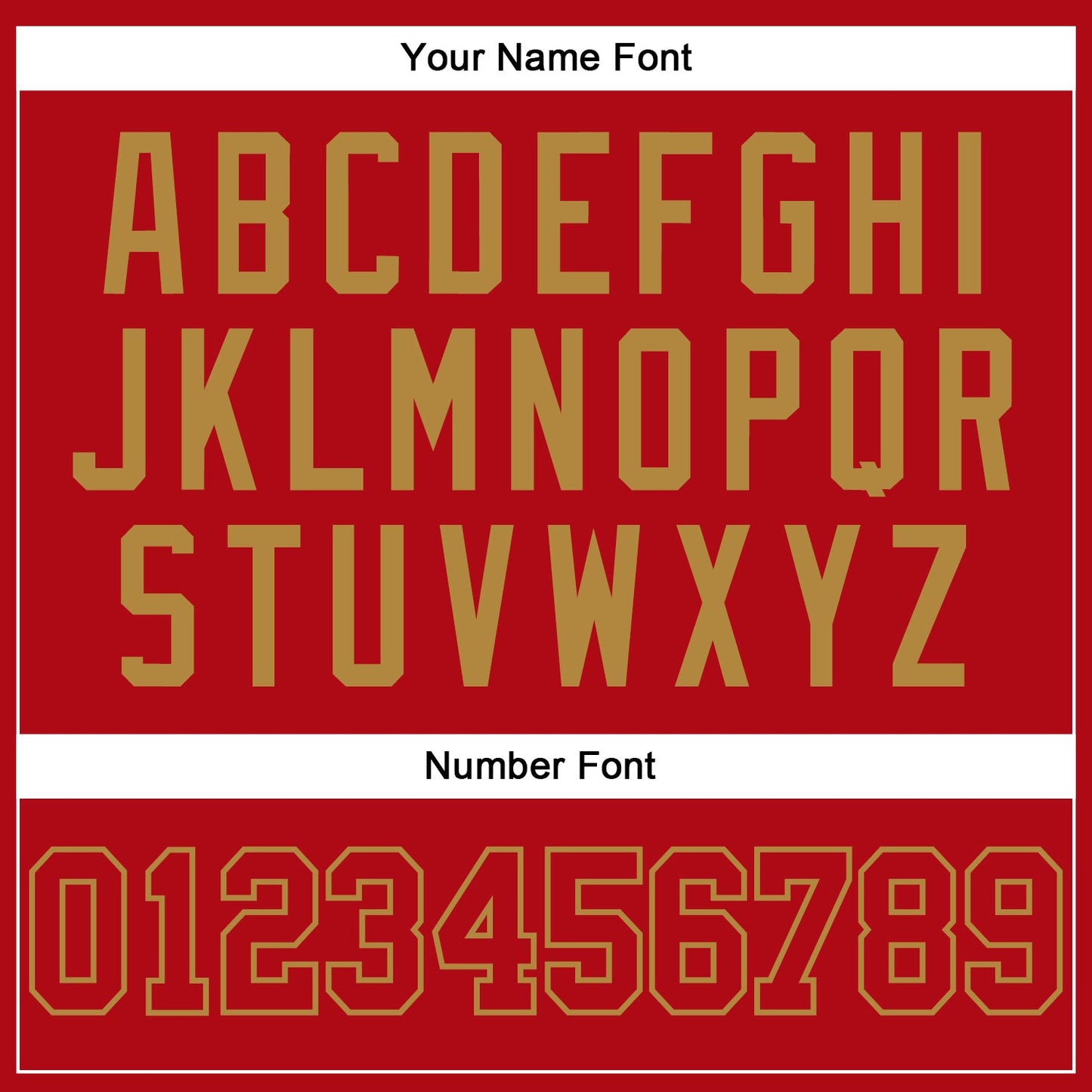Custom Red Red-Old Gold Authentic Baseball Jersey view 4