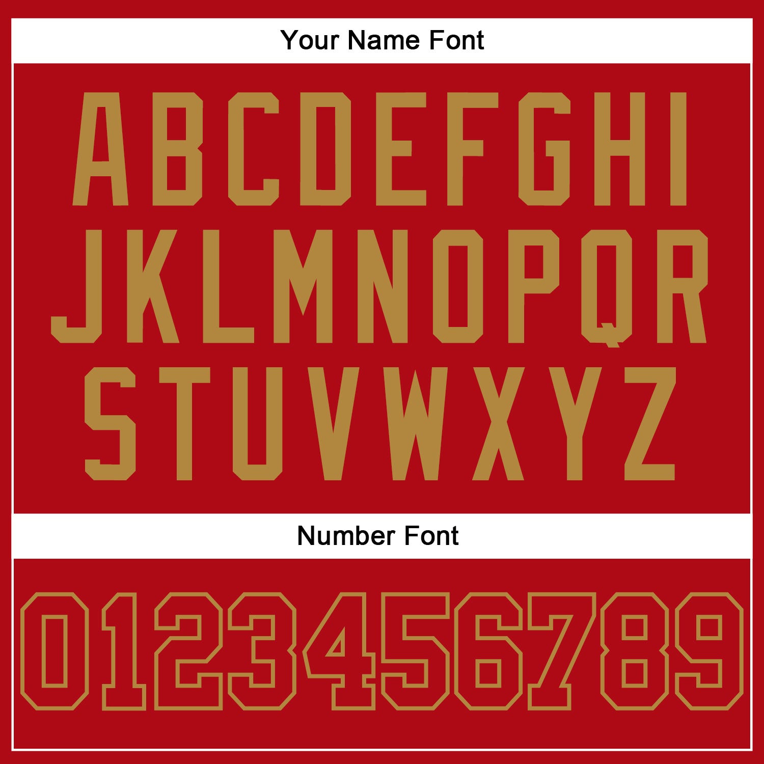 Custom Red Red-Old Gold Authentic Baseball Jersey view 4