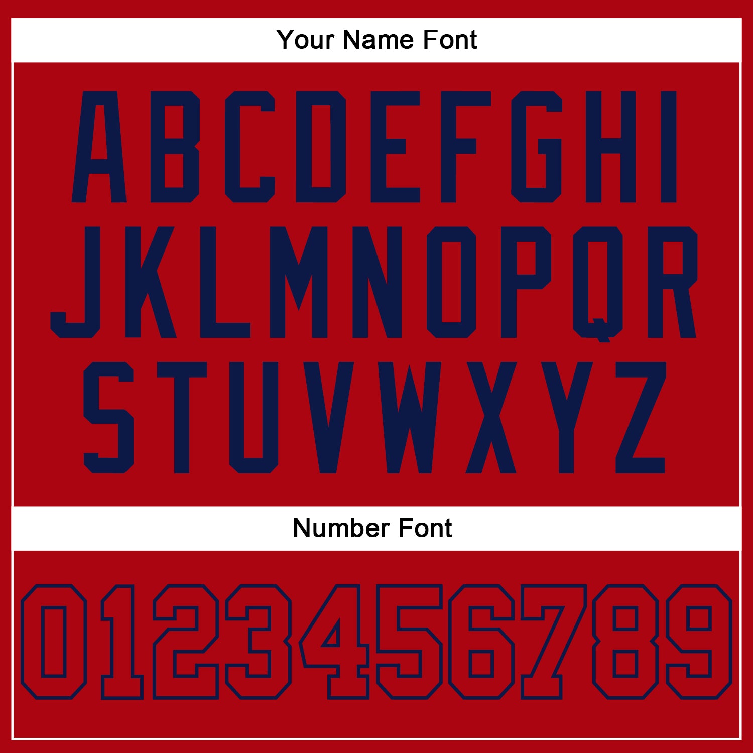 Custom Red Red-Navy Authentic Baseball Jersey view 5