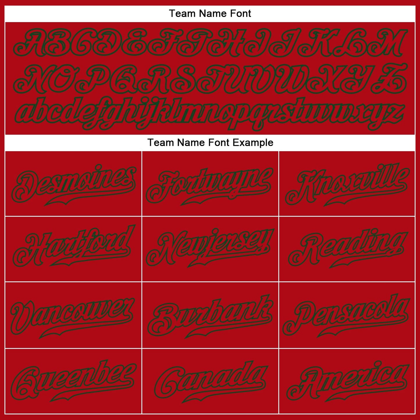 Custom Red Red-Green Authentic Baseball Jersey view 4