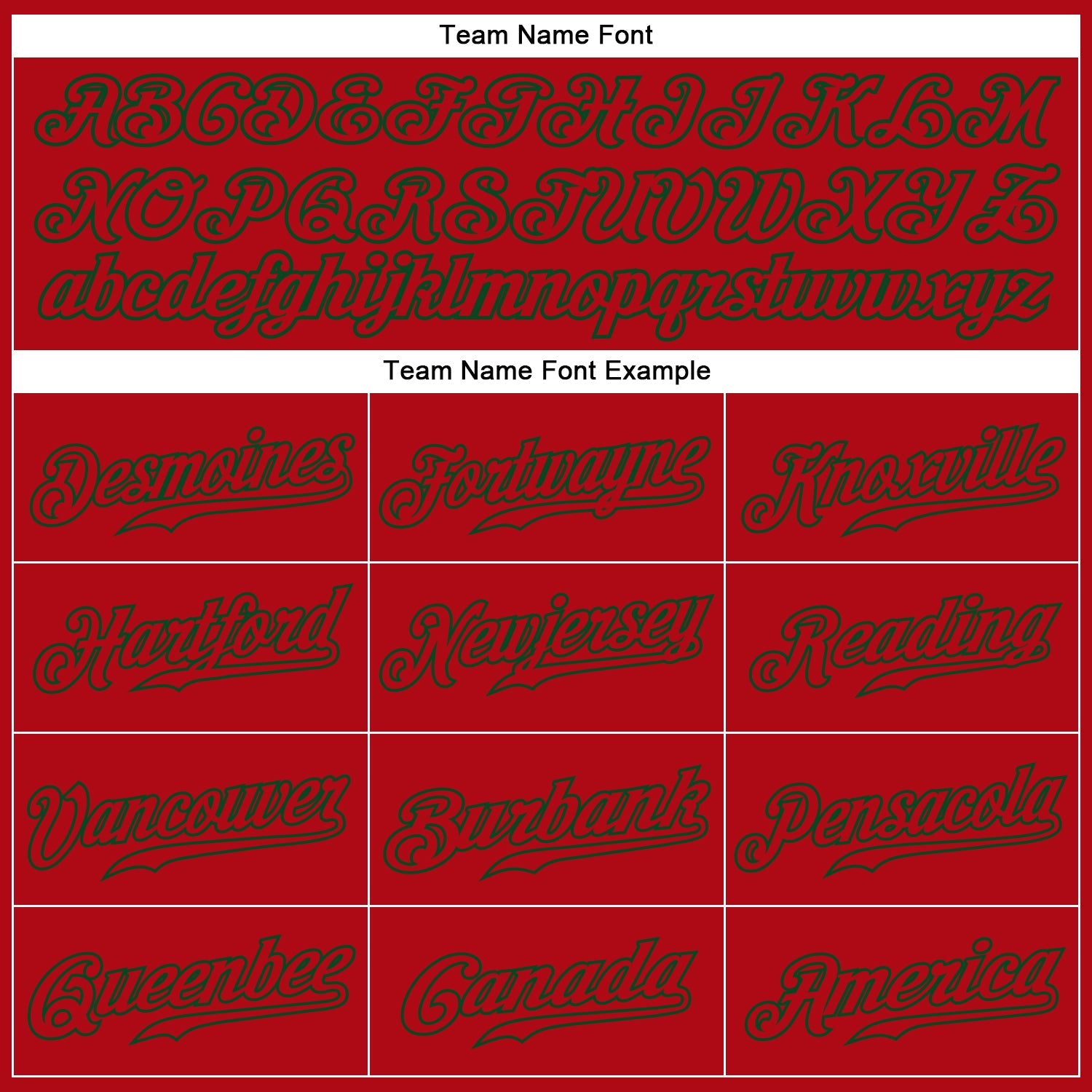 Custom Red Red-Green Authentic Baseball Jersey view 4