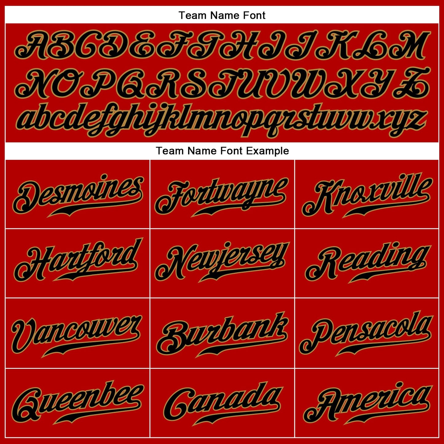Custom Red Black-Old Gold Authentic Sleeveless Baseball Jersey view 3