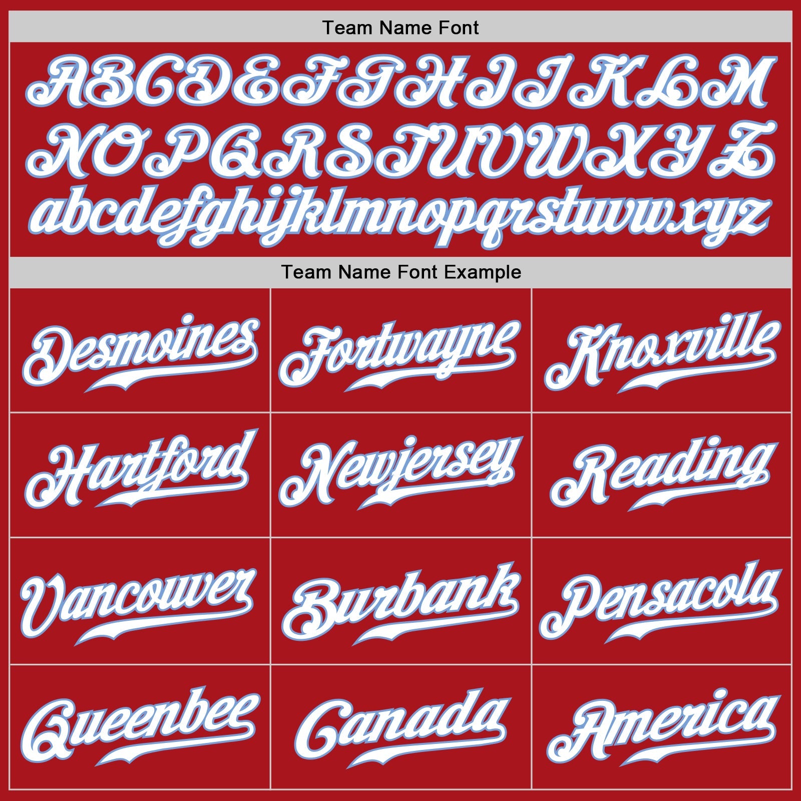 Custom Red White-Light Blue Authentic Baseball Jersey view 5