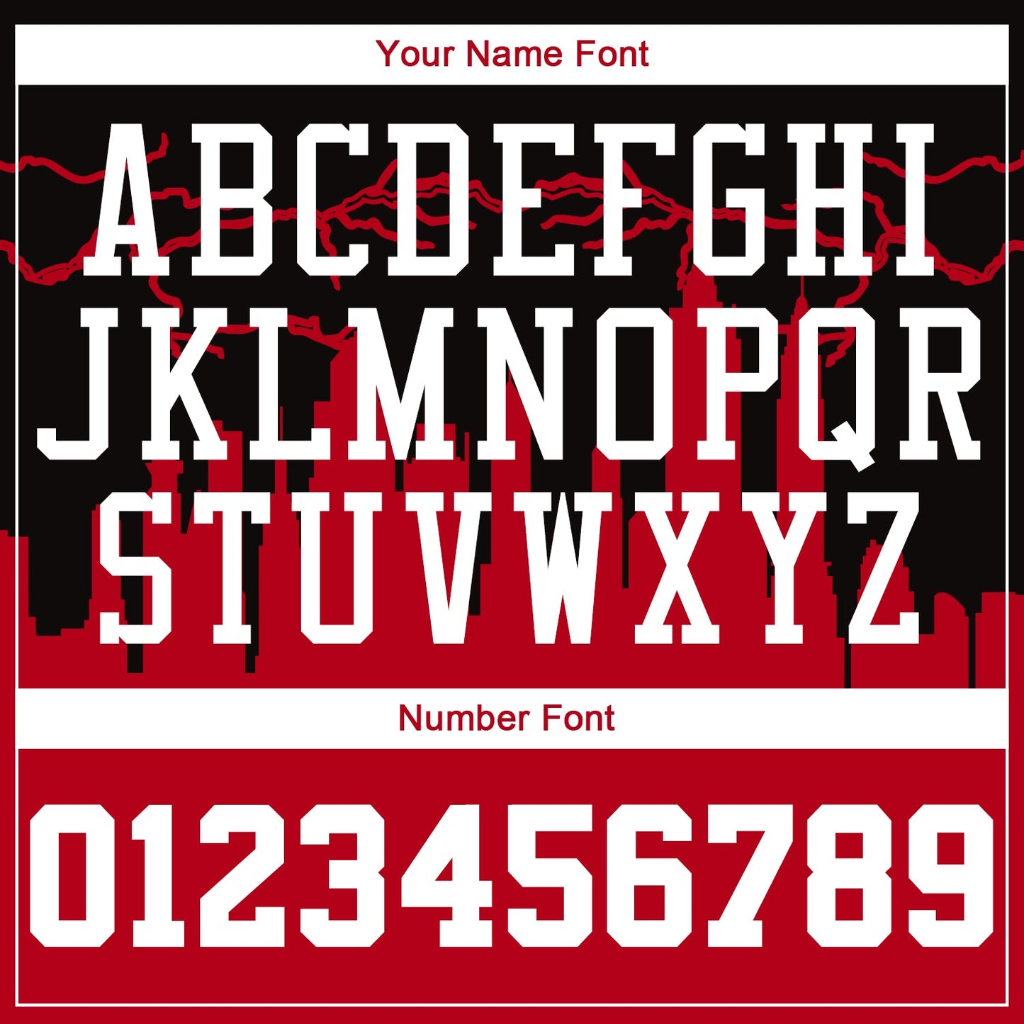 Custom Red White-Black Round Neck Sublimation Basketball Uniform Jersey view 4