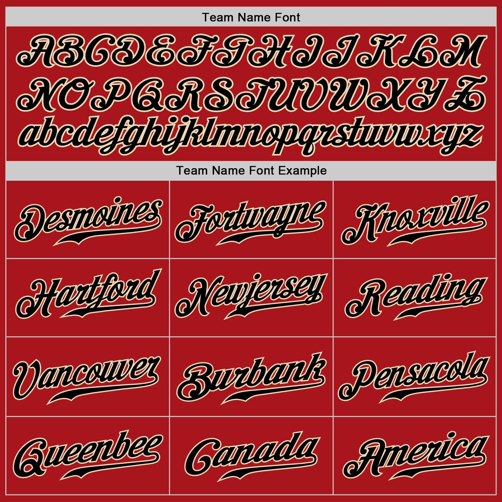 Custom Red Black-City Cream Authentic Baseball Jersey view 4