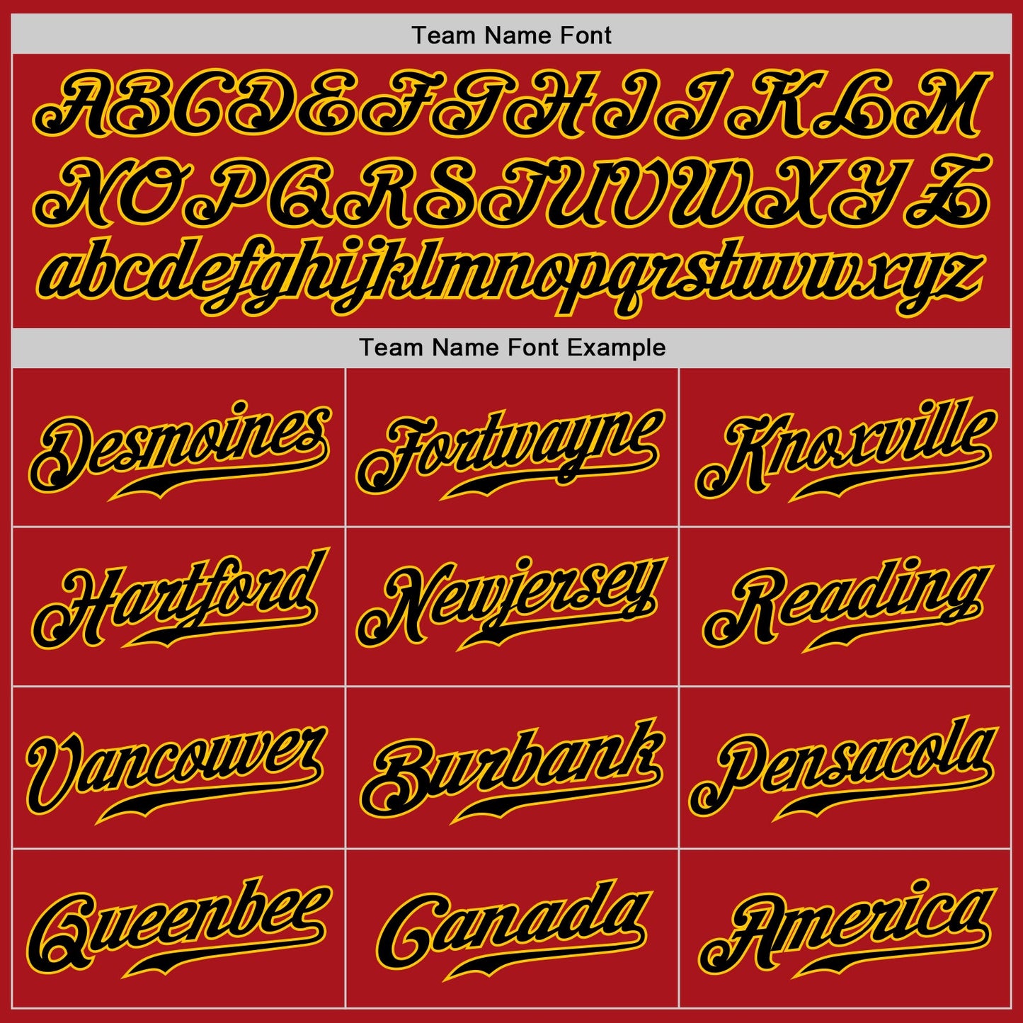 Custom Red Black-Gold Authentic Baseball Jersey view 4