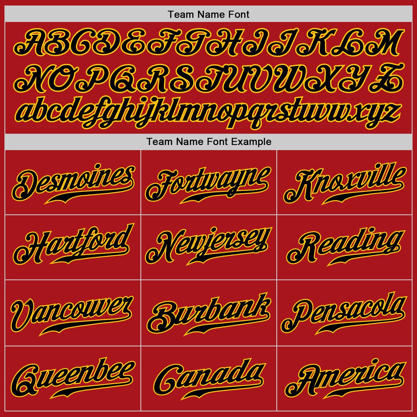 Custom Red Black-Gold Authentic Baseball Jersey view 4