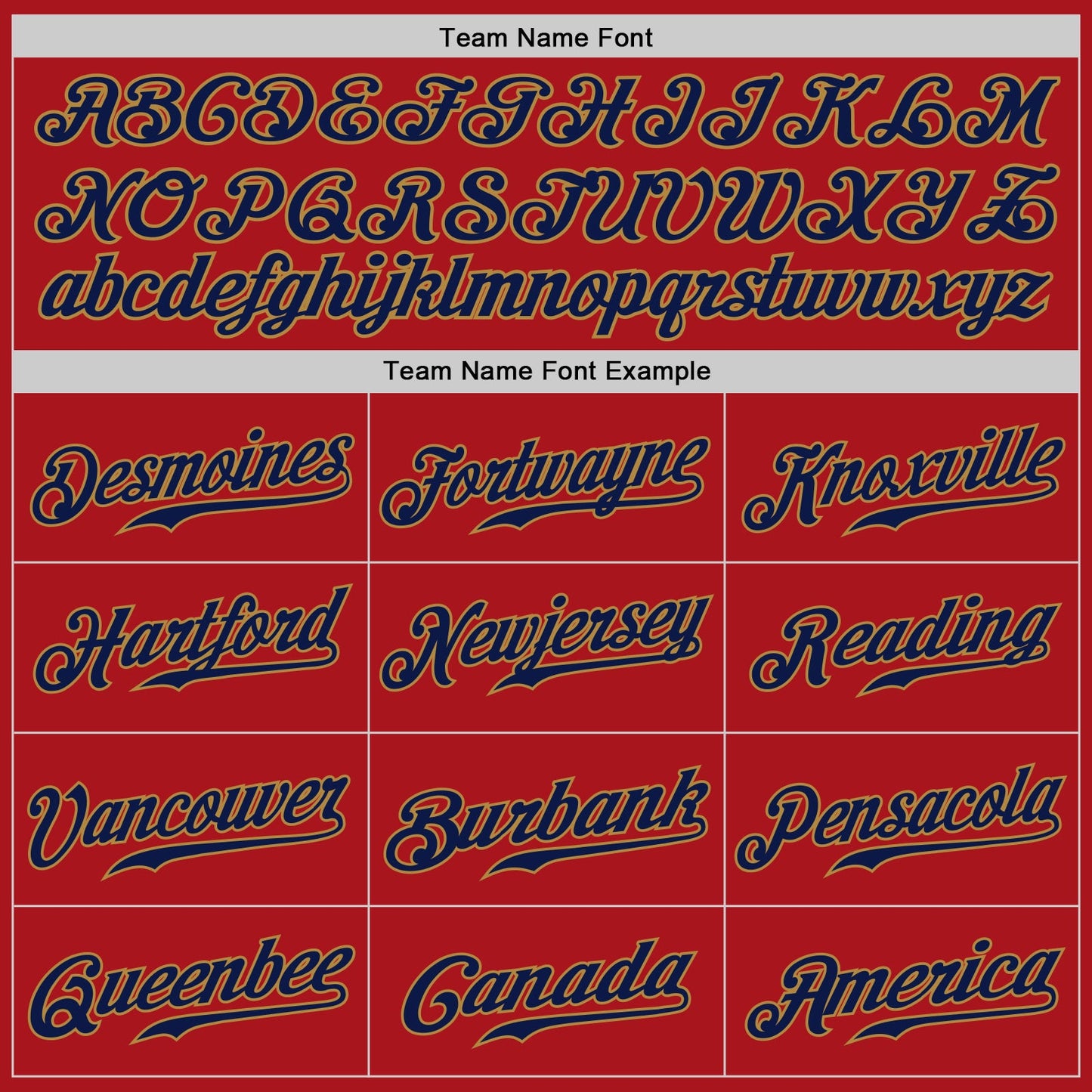 Custom Red Navy-Old Gold Authentic Baseball Jersey view 4