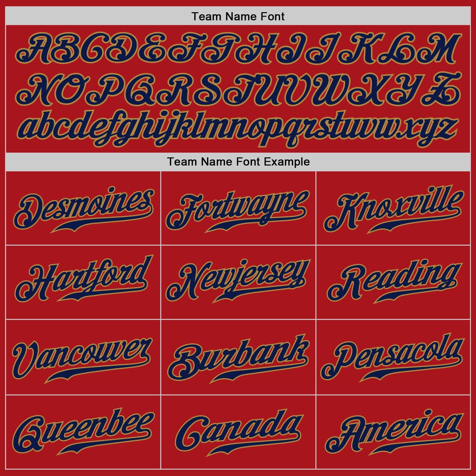 Custom Red Navy-Old Gold Authentic Baseball Jersey view 4