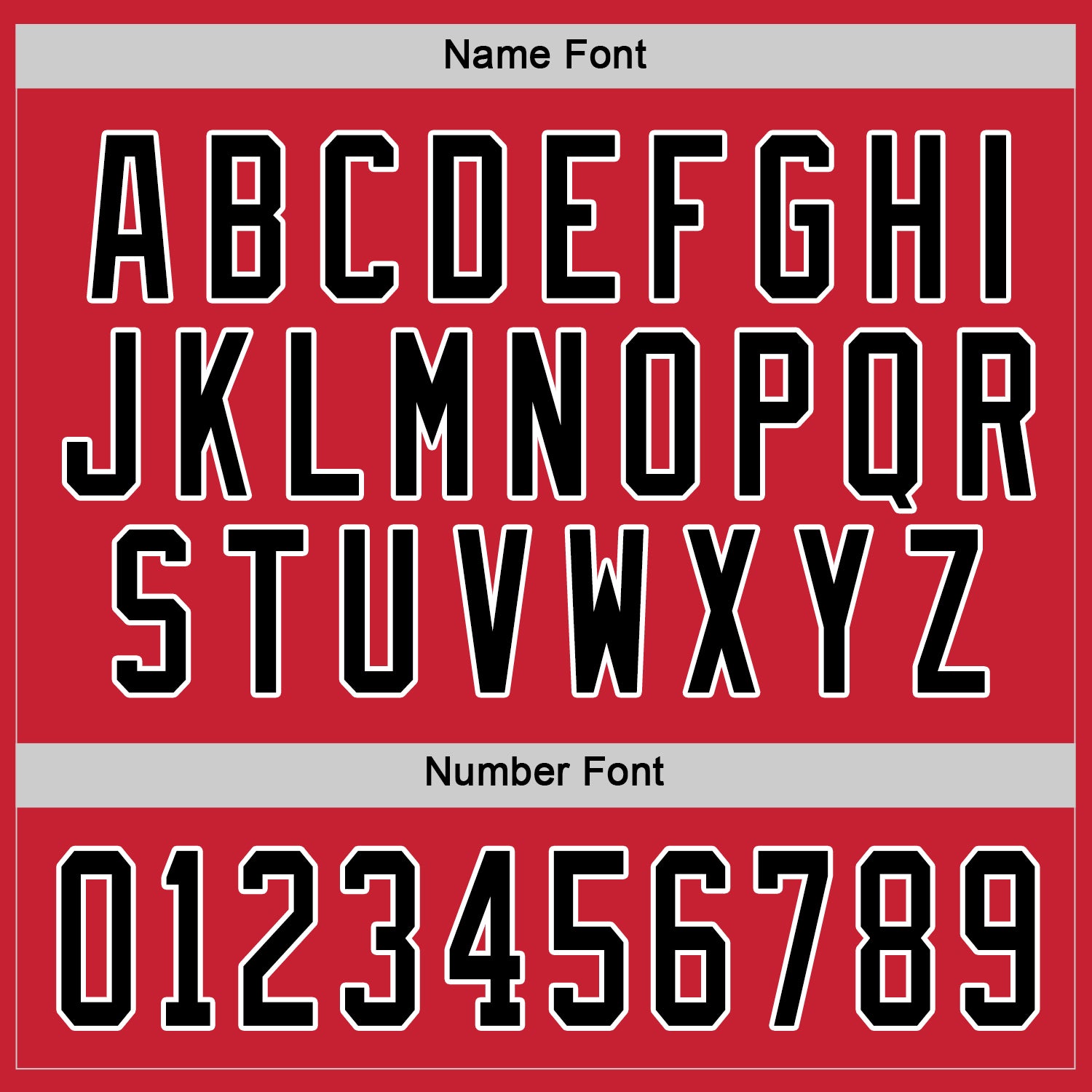 Custom Red Black-White Hockey Jersey view 5