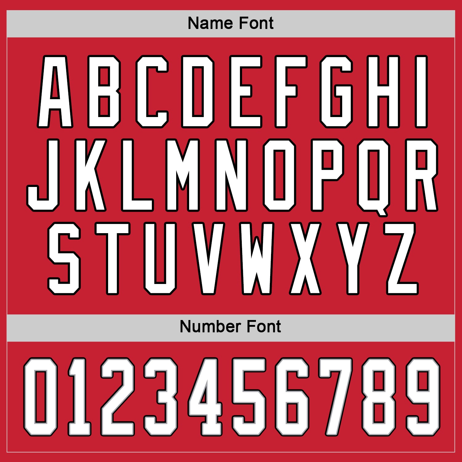Custom Red White-Black Hockey Jersey view 4