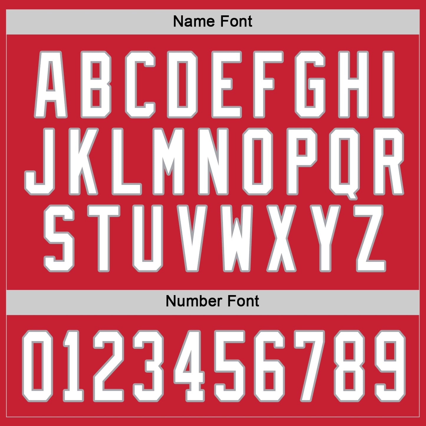 Custom Red White-Gray Hockey Jersey view 4
