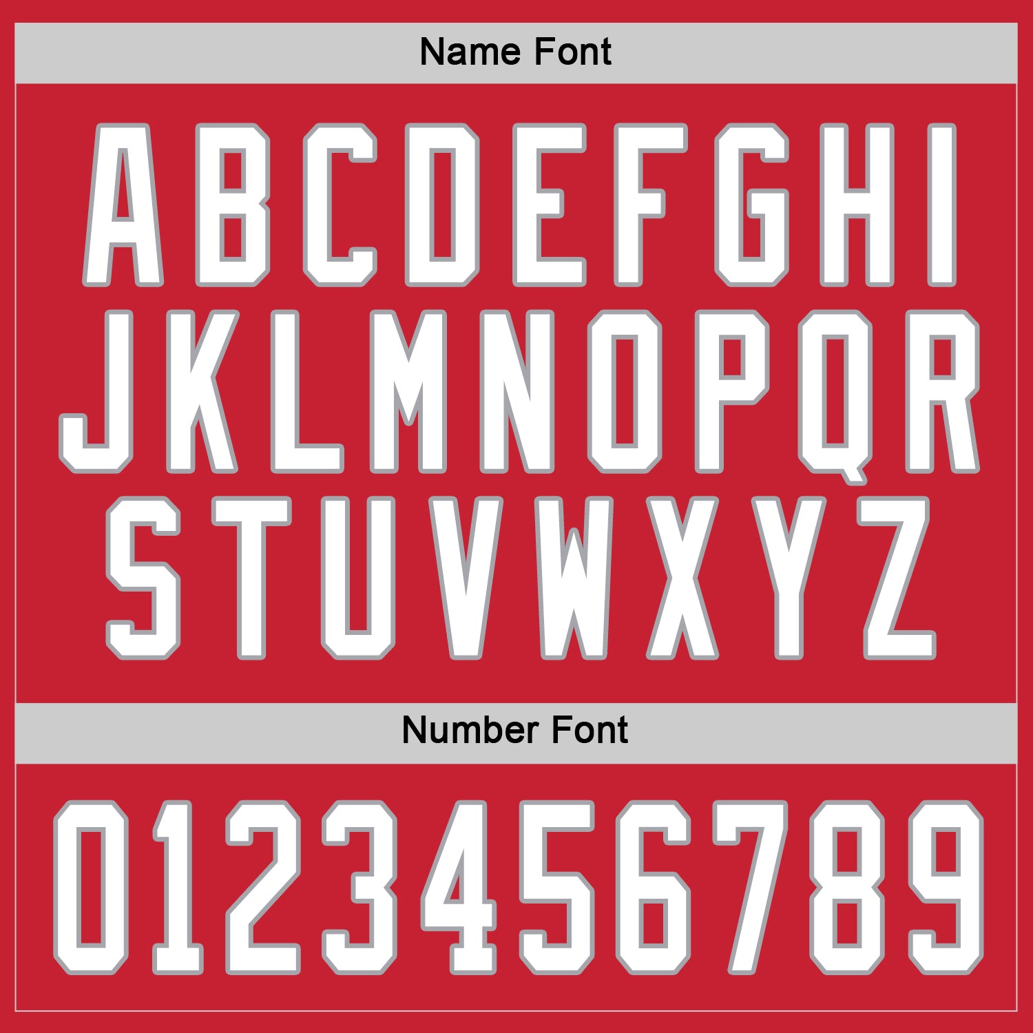 Custom Red White-Gray Hockey Jersey view 4