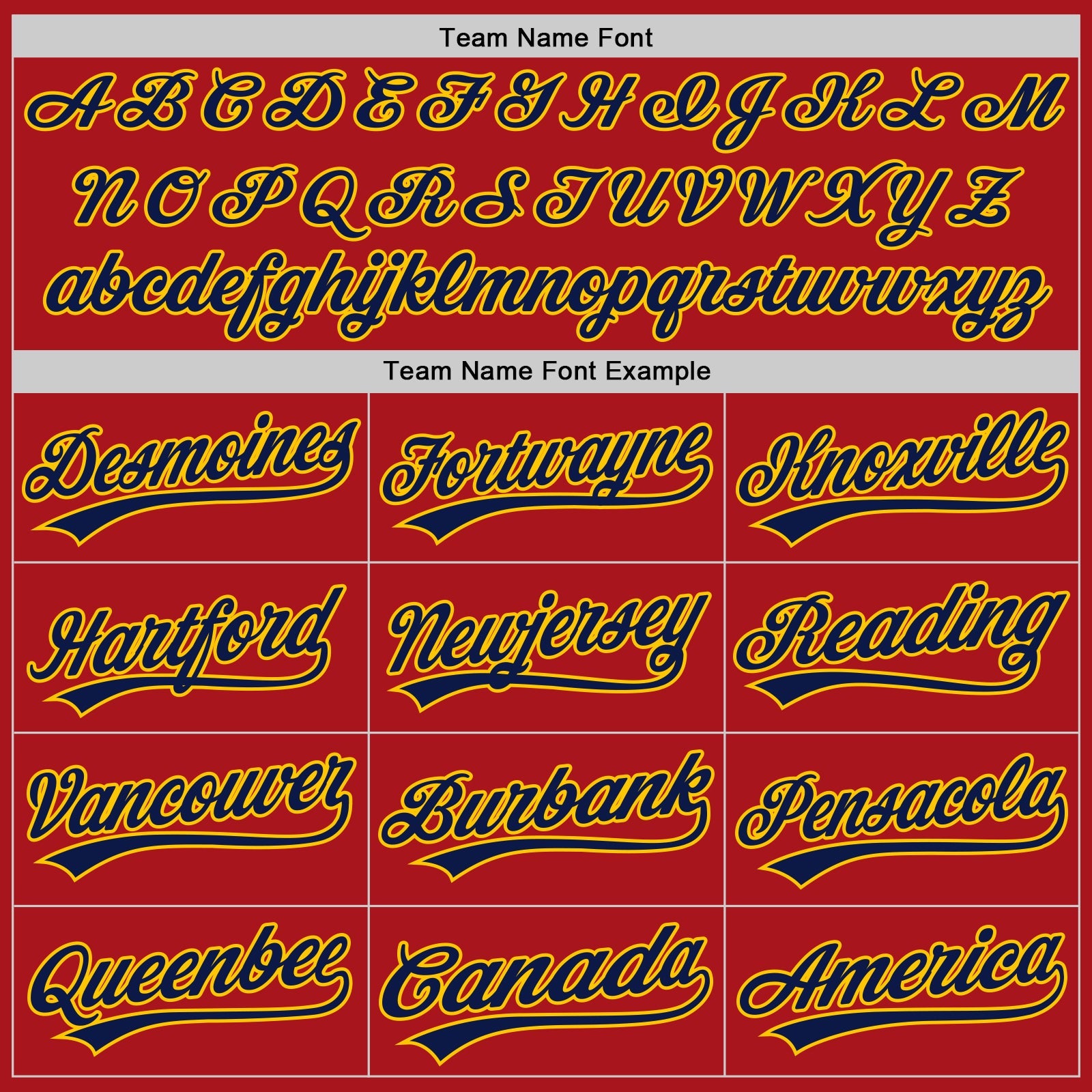 Custom Red Navy-Gold Authentic Baseball Jersey view 4