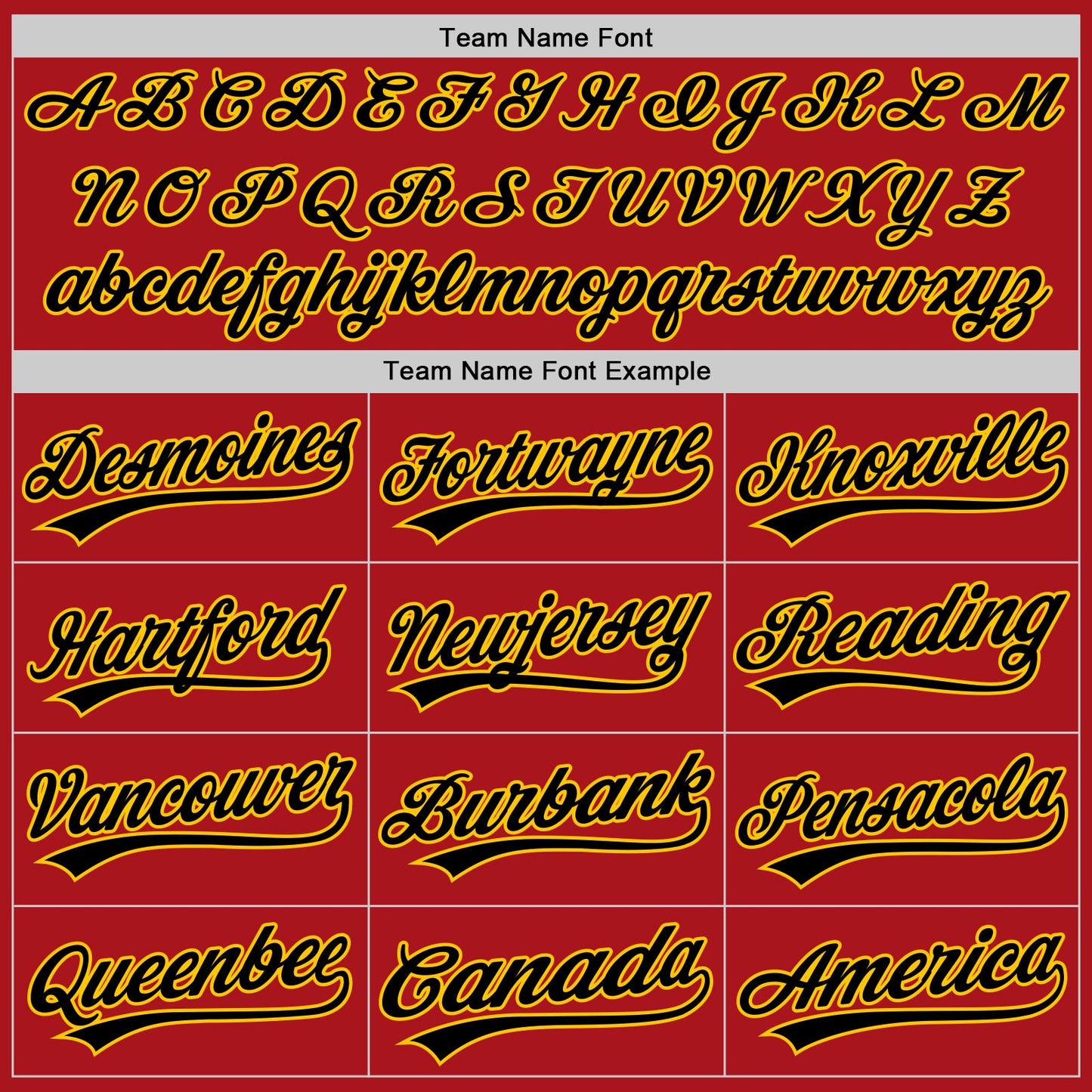 Custom Red Black-Gold Authentic Baseball Jersey view 4
