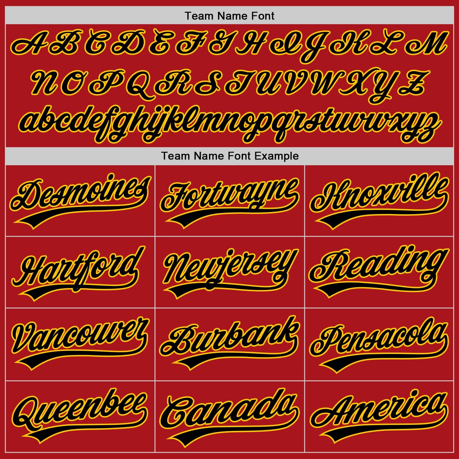 Custom Red Black-Gold Authentic Baseball Jersey view 4