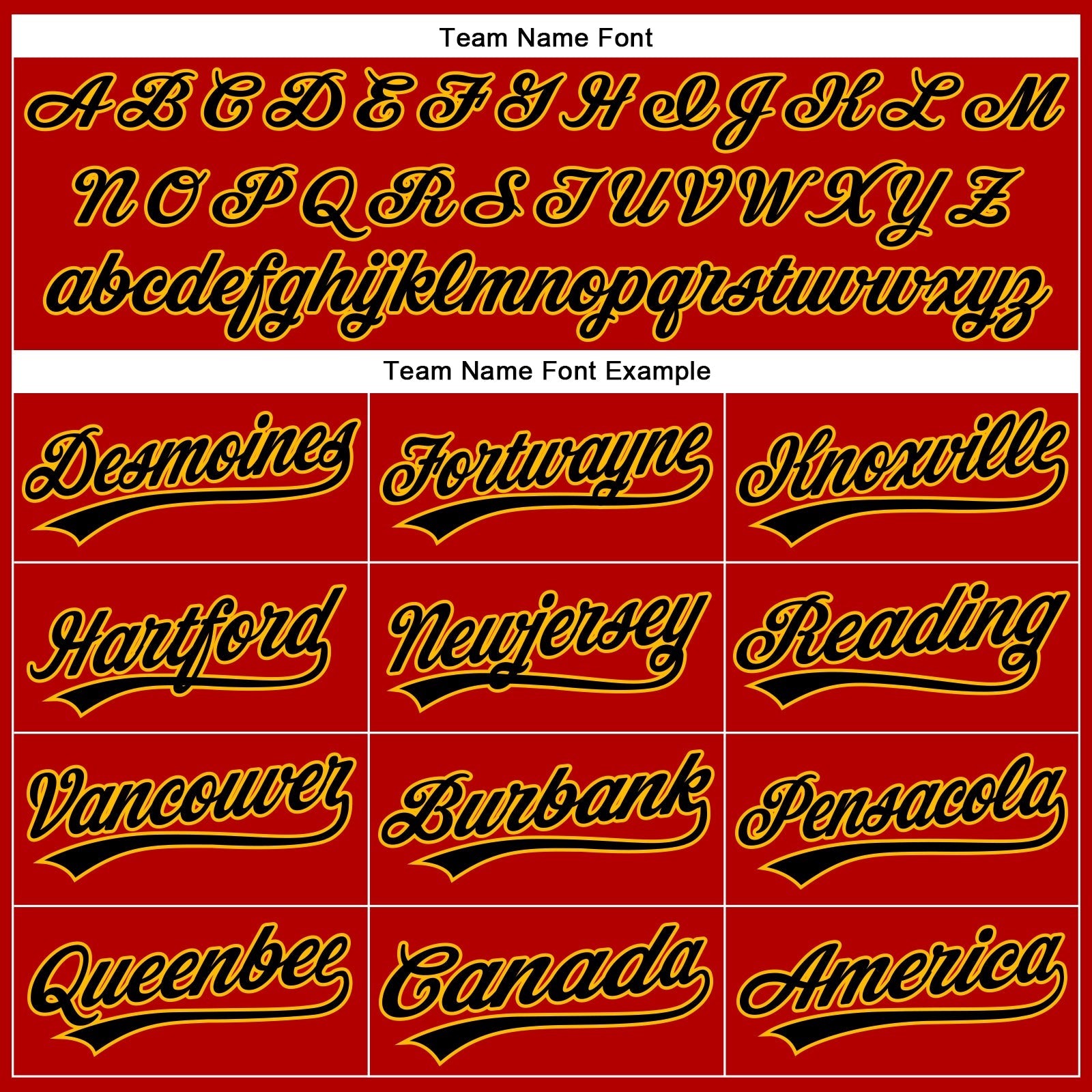 Custom Red Black Pinstripe Gold Authentic Baseball Jersey view 4