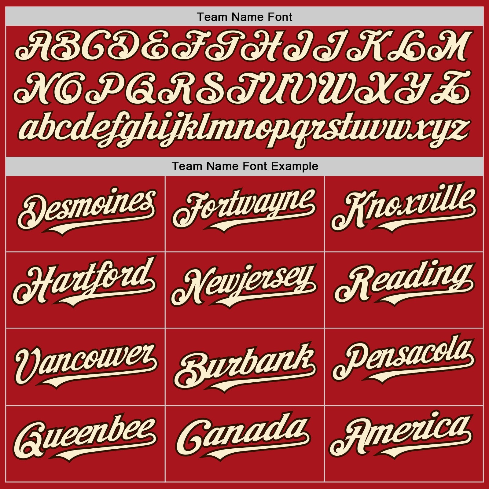 Custom Red White Pinstripe Brown-City Cream Authentic Baseball Jersey view 4