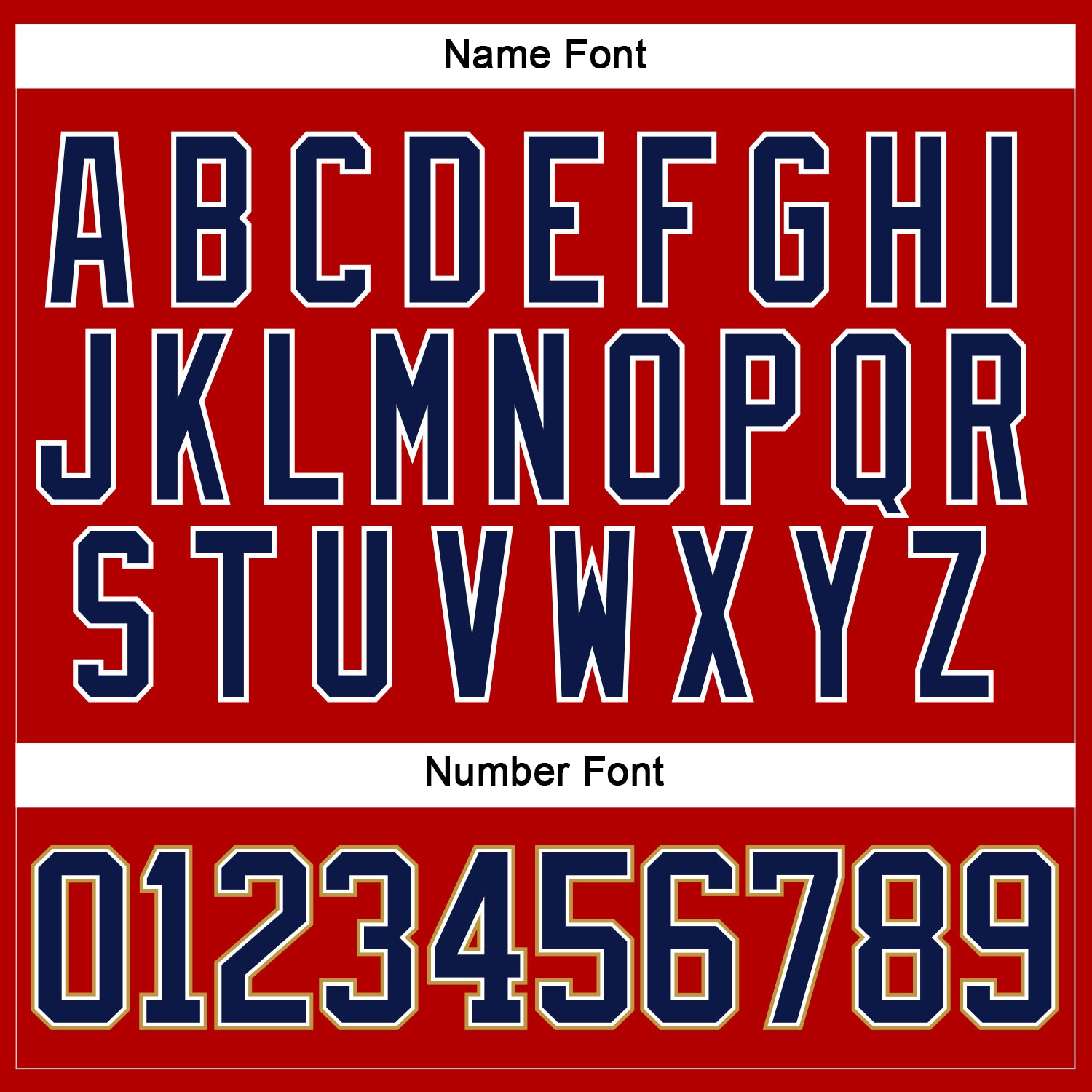 Custom Red Navy-Old Gold Hockey Lace Neck Jersey view 5
