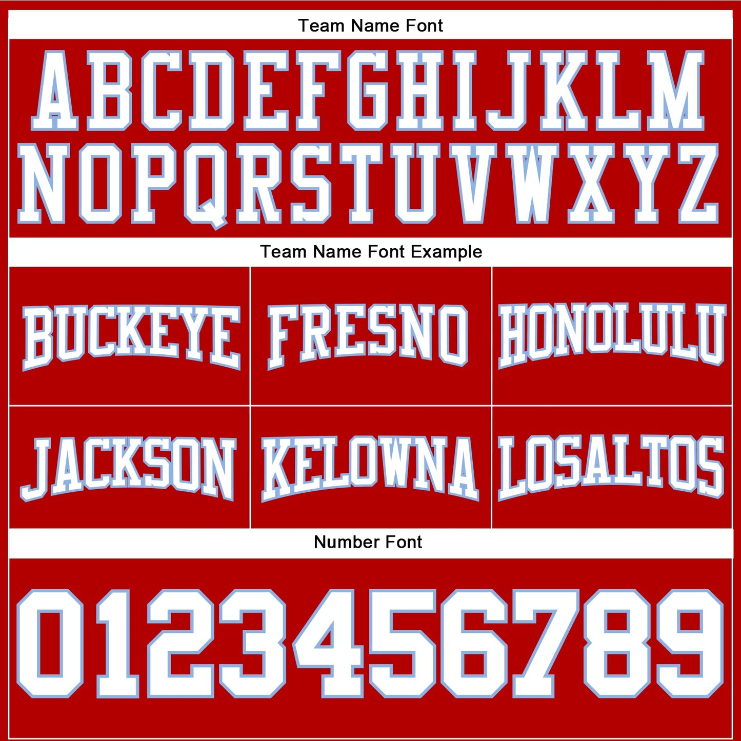 Custom Stitched Red White-Light Blue Football Pullover Sweatshirt Hoodie view 3