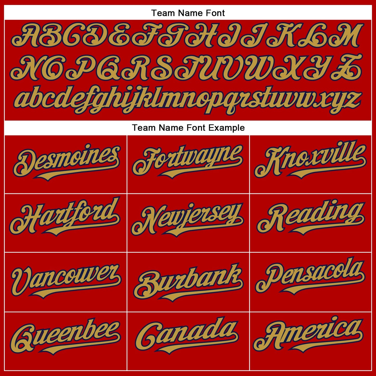 Custom Red Navy-Old Gold Authentic Baseball Jersey view 4