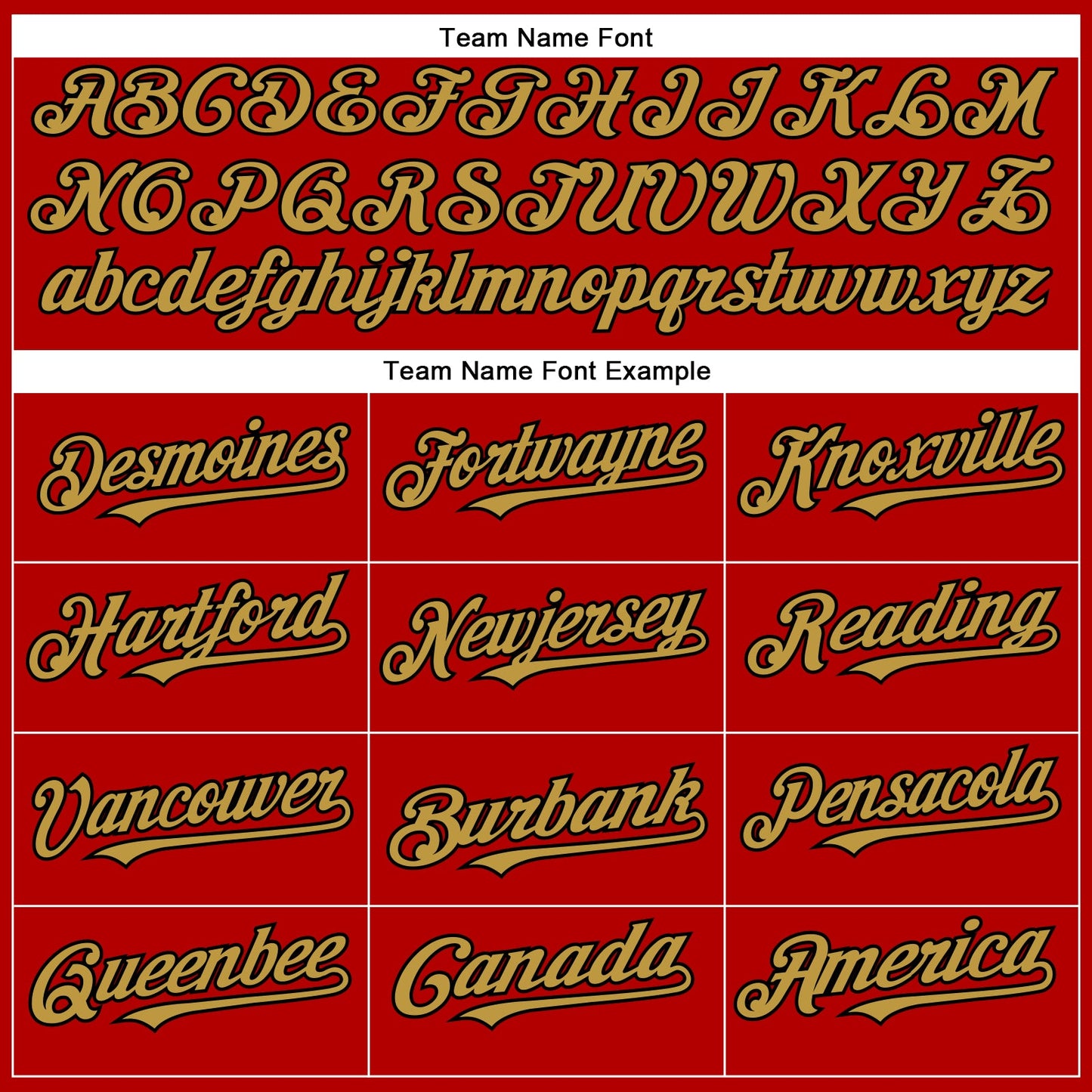 Custom Red Black-Old Gold Authentic Baseball Jersey view 4