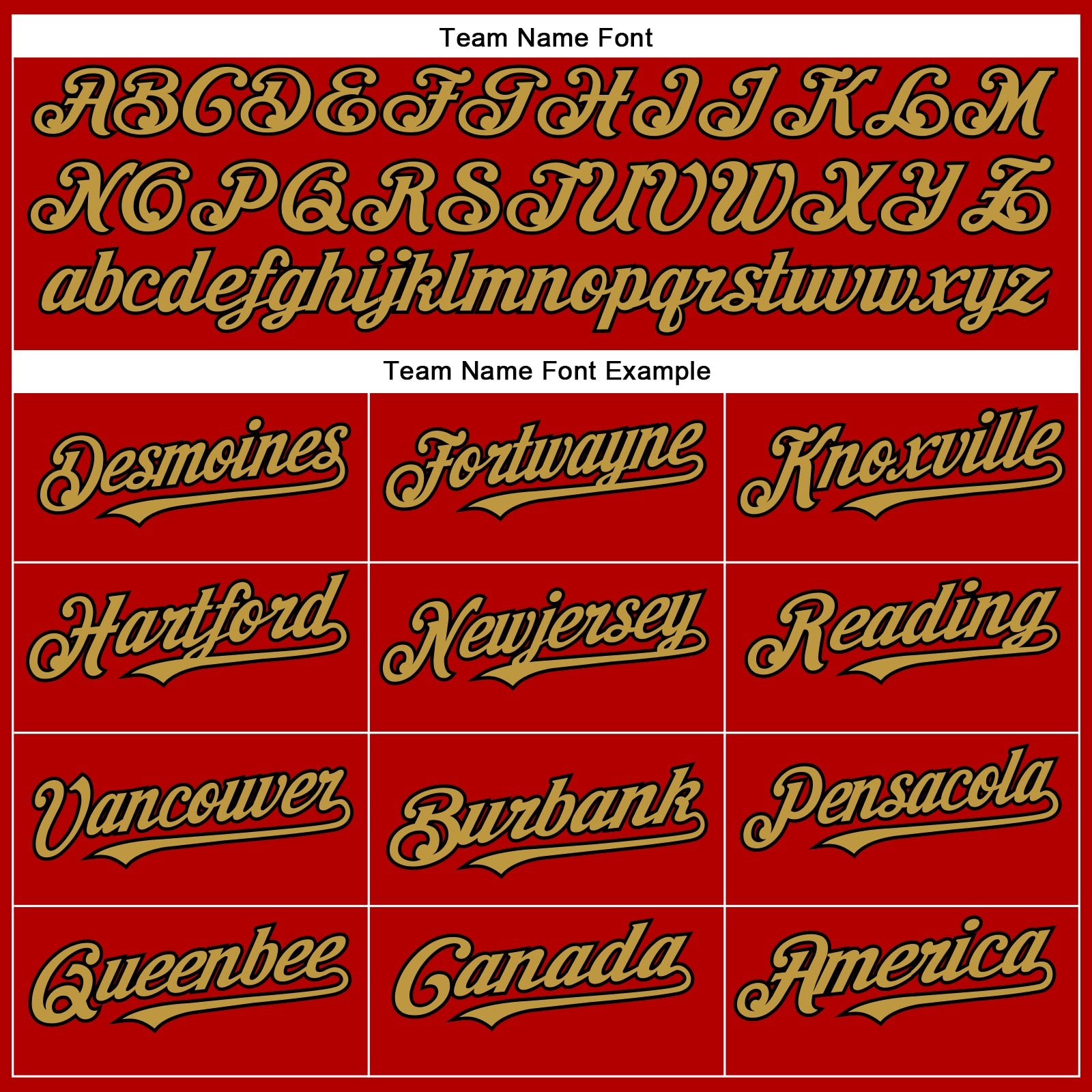 Custom Red Black-Old Gold Authentic Baseball Jersey view 4