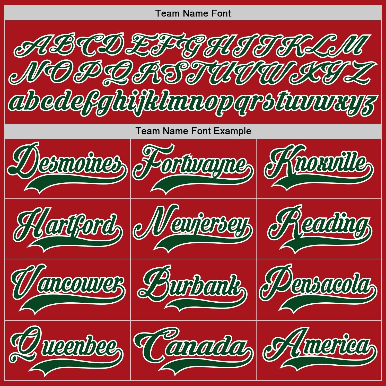 Custom Red Green-White Hockey Jersey view 4