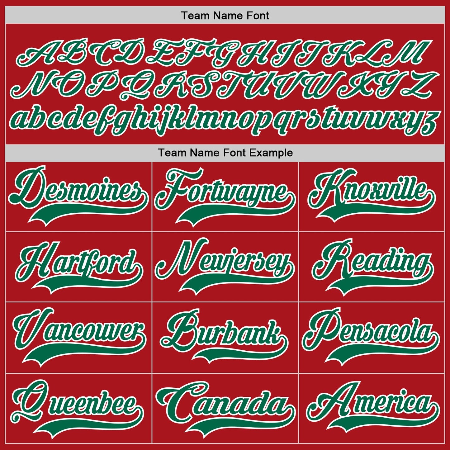 Custom Red Kelly Green-White Hockey Jersey view 4