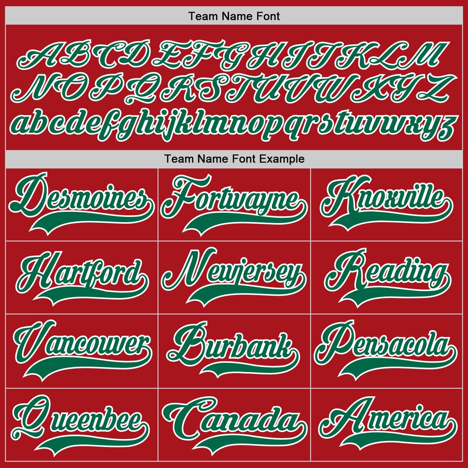 Custom Red Kelly Green-White Hockey Jersey view 4