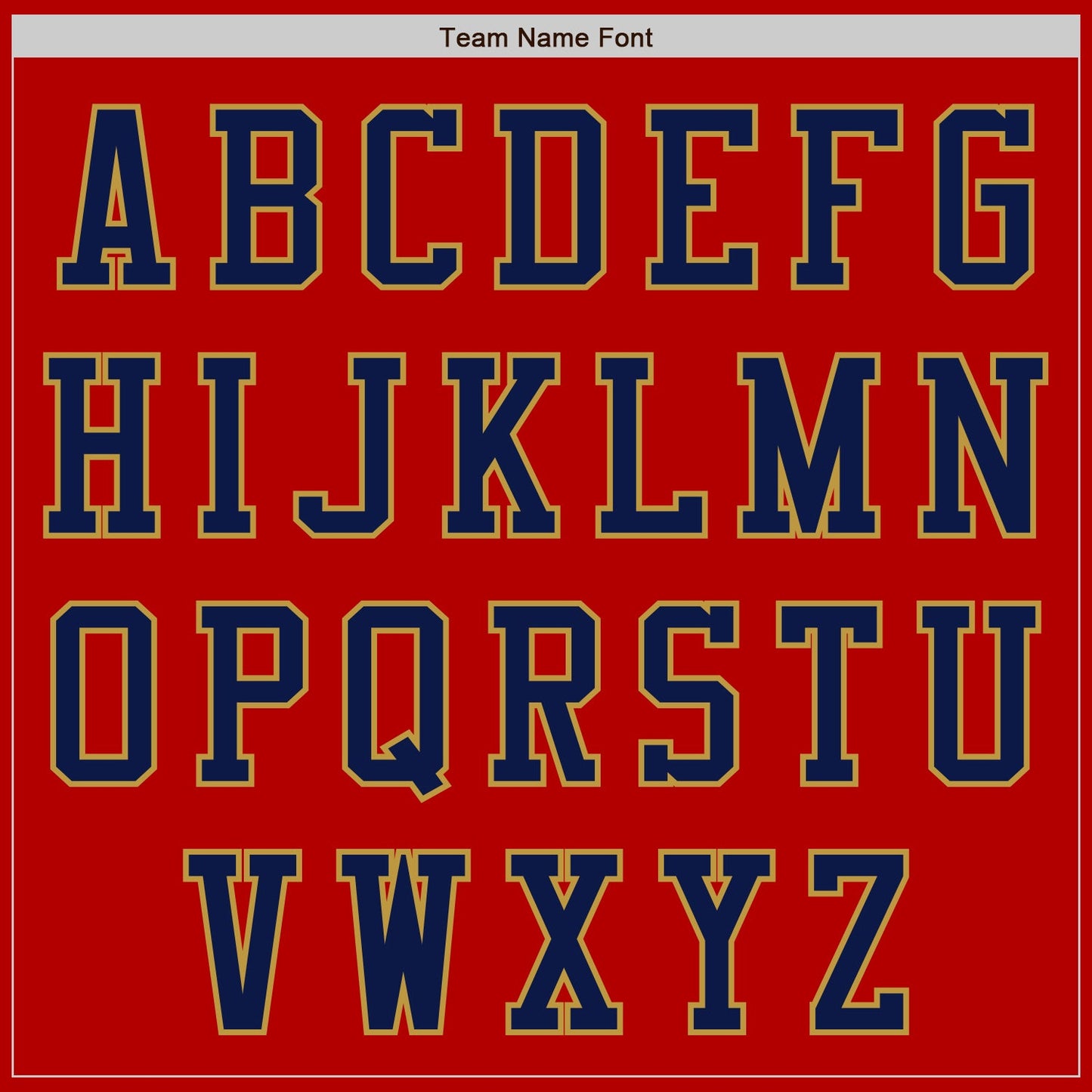 Custom Red Navy-Old Gold Authentic Baseball Jersey view 3