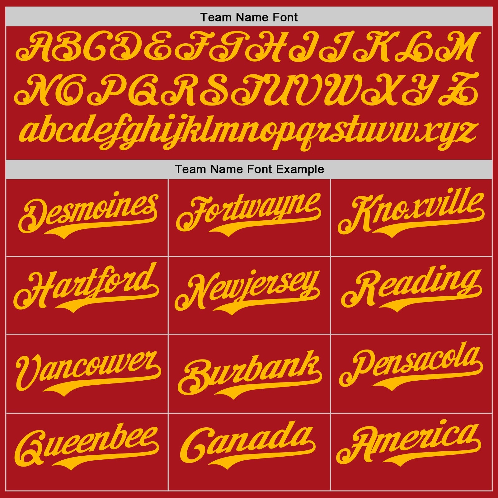Custom Red Gold Authentic Baseball Jersey view 4