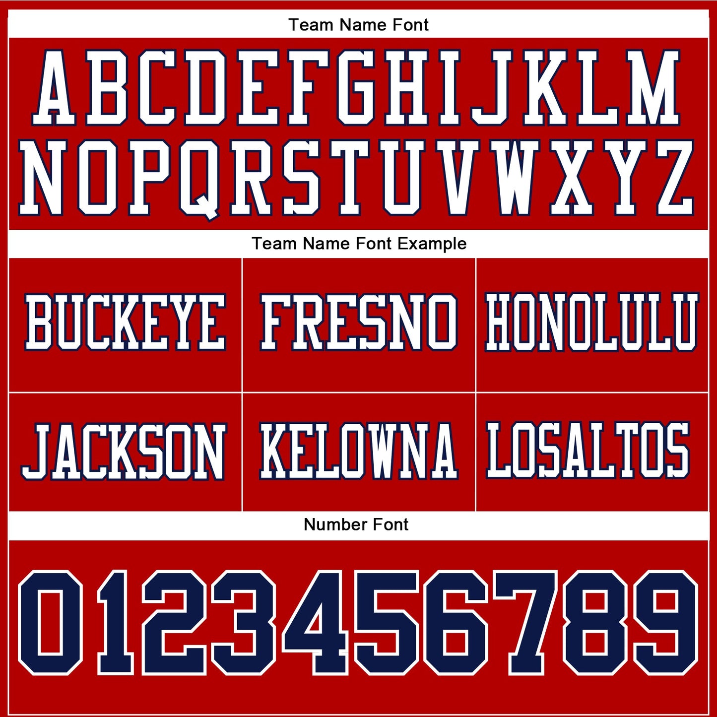 Custom Red Navy-White Authentic Football Jersey view 4