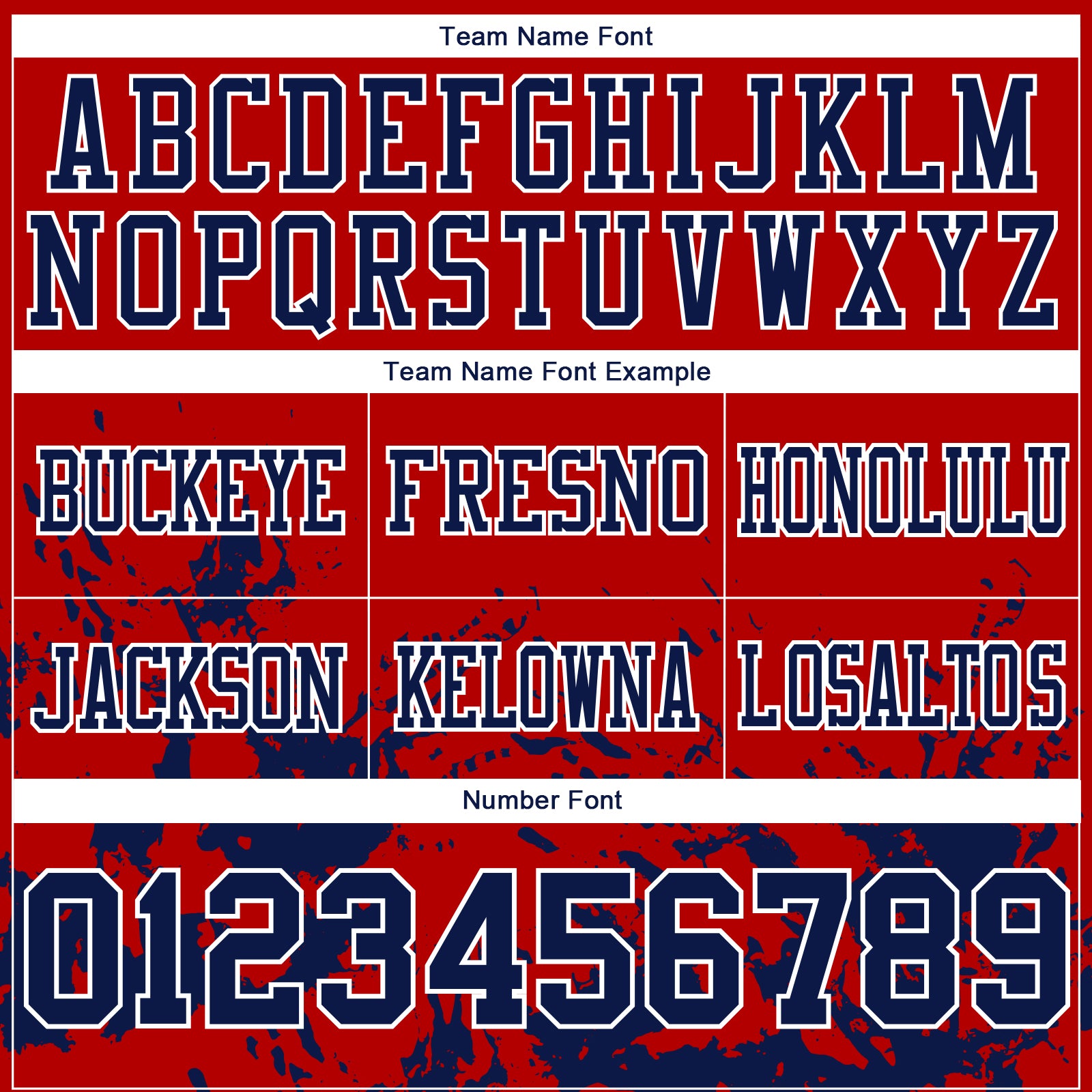 Custom Red Navy-White 3D Pattern Splash Authentic Football Jersey view 4