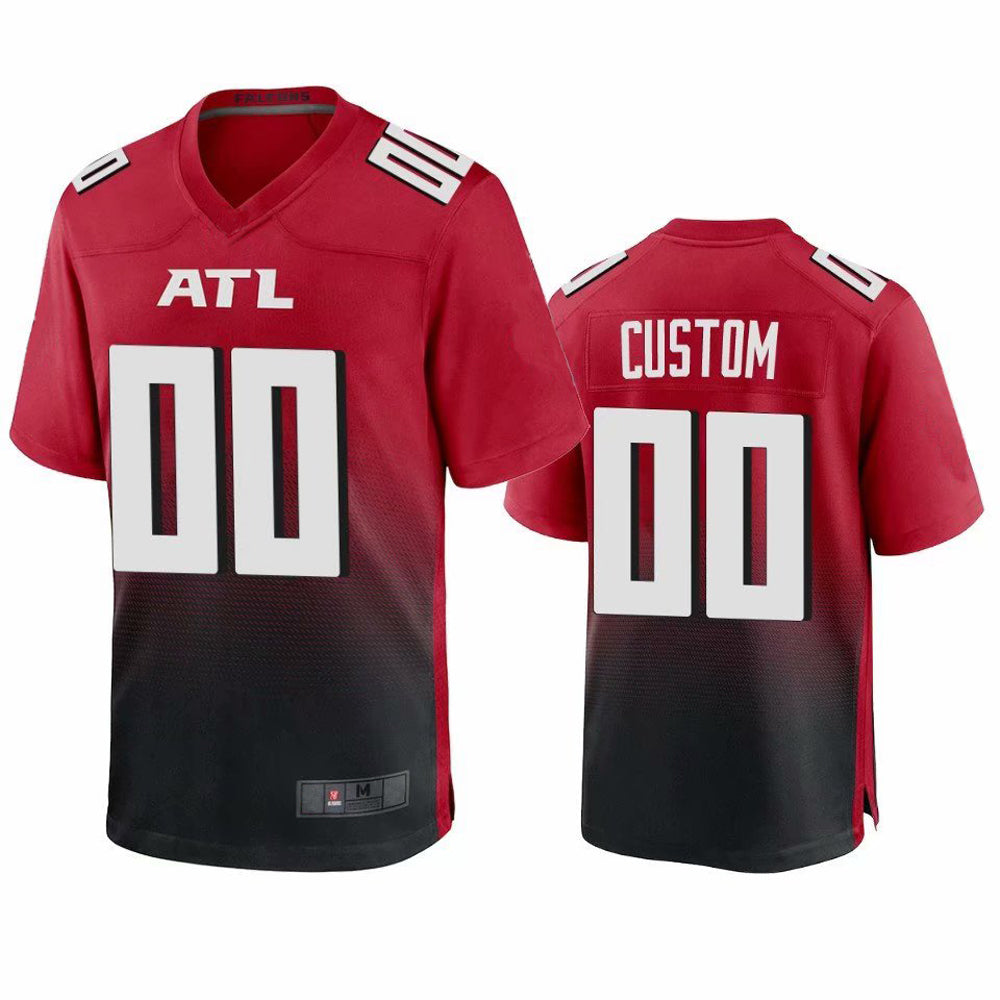 Custom A.Falcon Stitched American Football Jerseys Embroidered Personalize Any Name and Number - Main View