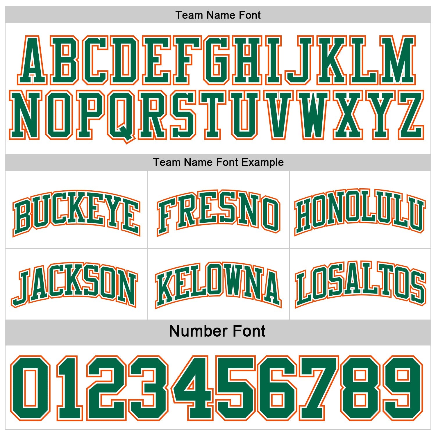 Custom Reversible Kelly Green White-Orange Double Side Sublimation Basketball Set Jersey view 7