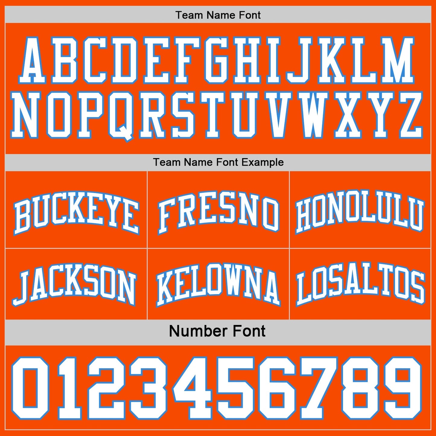 Custom Reversible Orange White-Powder Blue Double Side Sublimation Basketball Set Jersey view 6